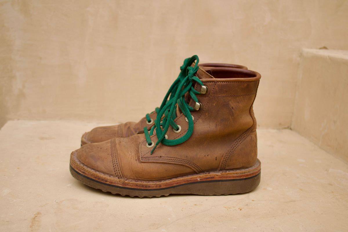 Photo by TangibleLily929Wife on April 2, 2026 of the Jim Green 719 in Bronco Oily Pull Up.