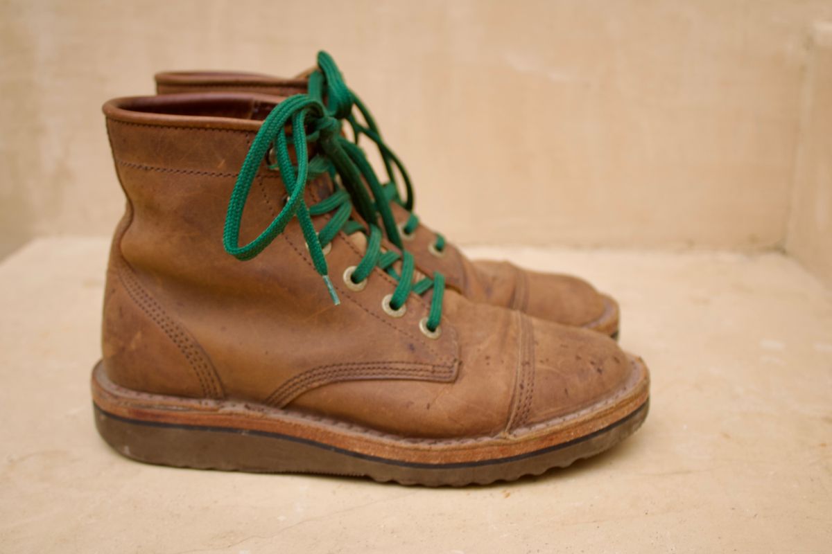 Photo by TangibleLily929Wife on April 2, 2026 of the Jim Green 719 in Bronco Oily Pull Up.