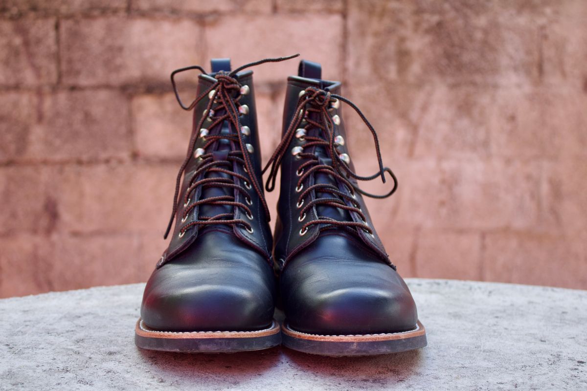 Photo by TangibleLily929Wife on December 1, 2025 of the Redwing Silversmith #3361 in Black Boundary.