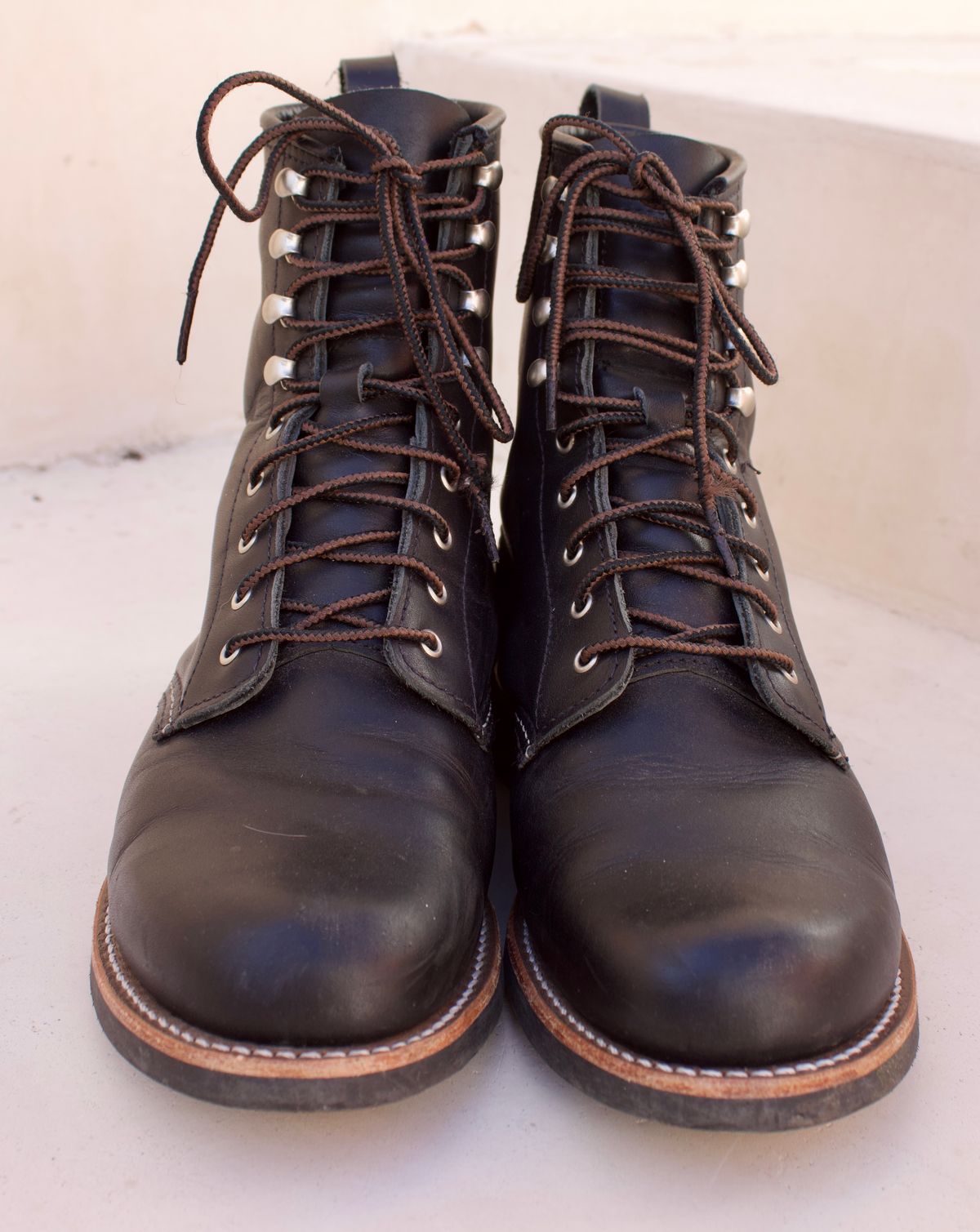 Photo by TangibleLily929Wife on February 4, 2026 of the Redwing Silversmith #3361 in Black Boundary.