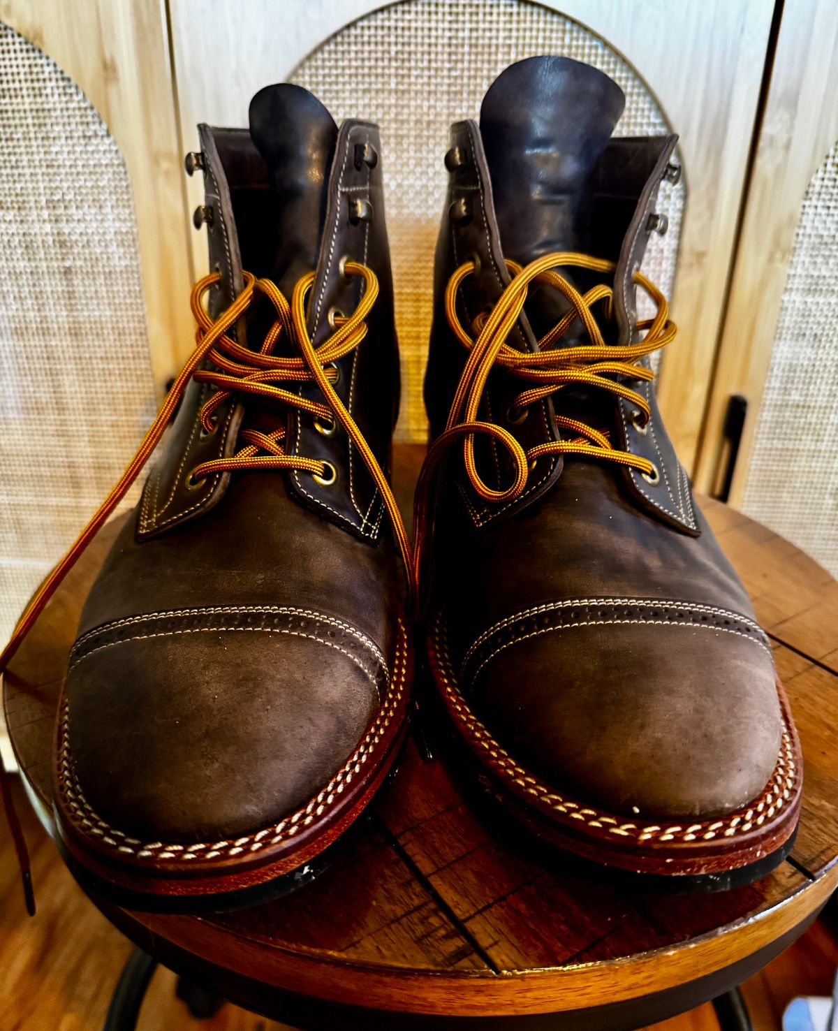 Photo by daniel.johnson7 on November 5, 2025 of the Onderhoud SVC03 Service Boot in Maryam Toscanello Rovescio Sego.