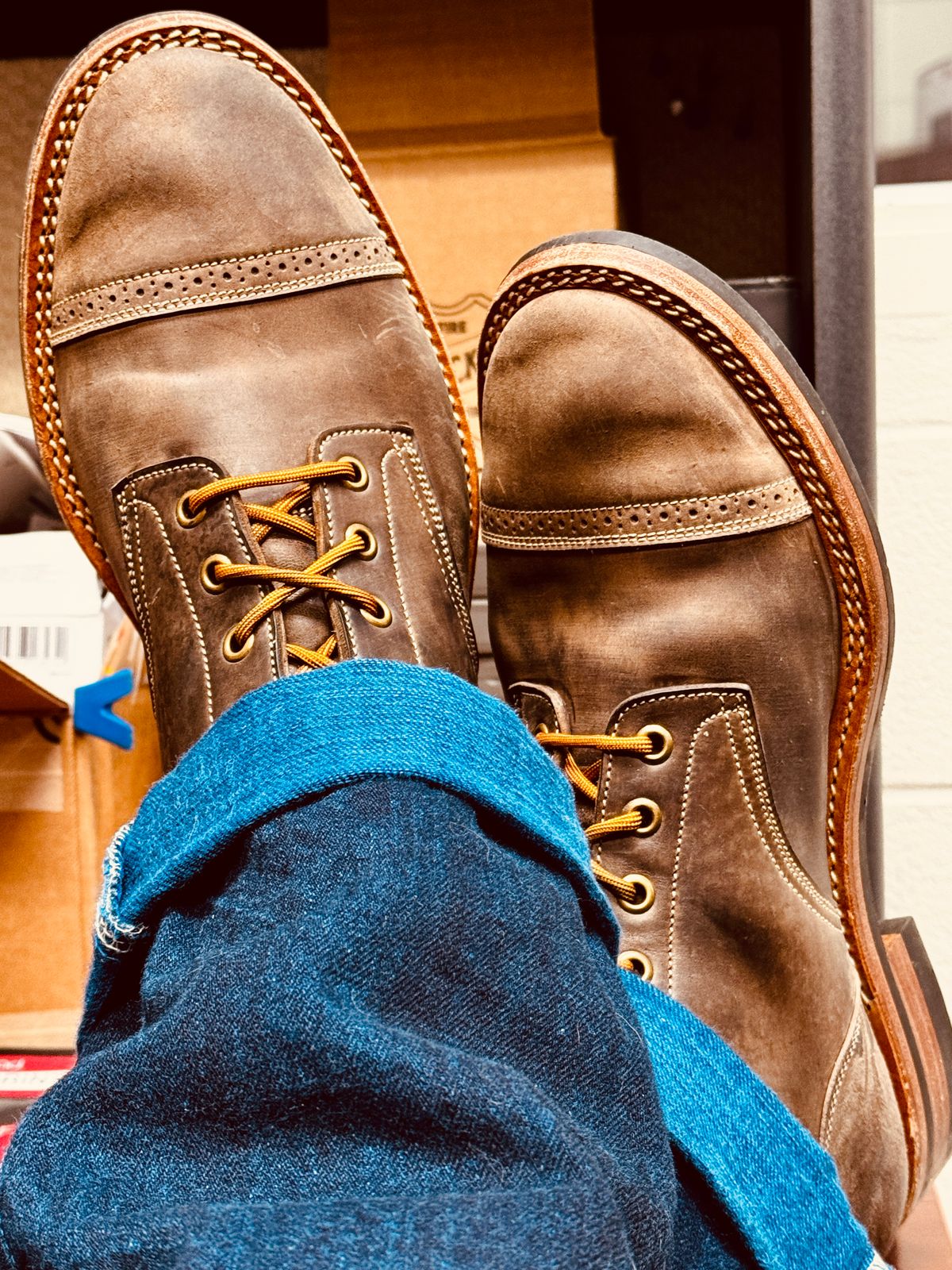 Photo by daniel.johnson7 on December 31, 2025 of the Onderhoud SVC03 Service Boot in Maryam Toscanello Rovescio Sego.