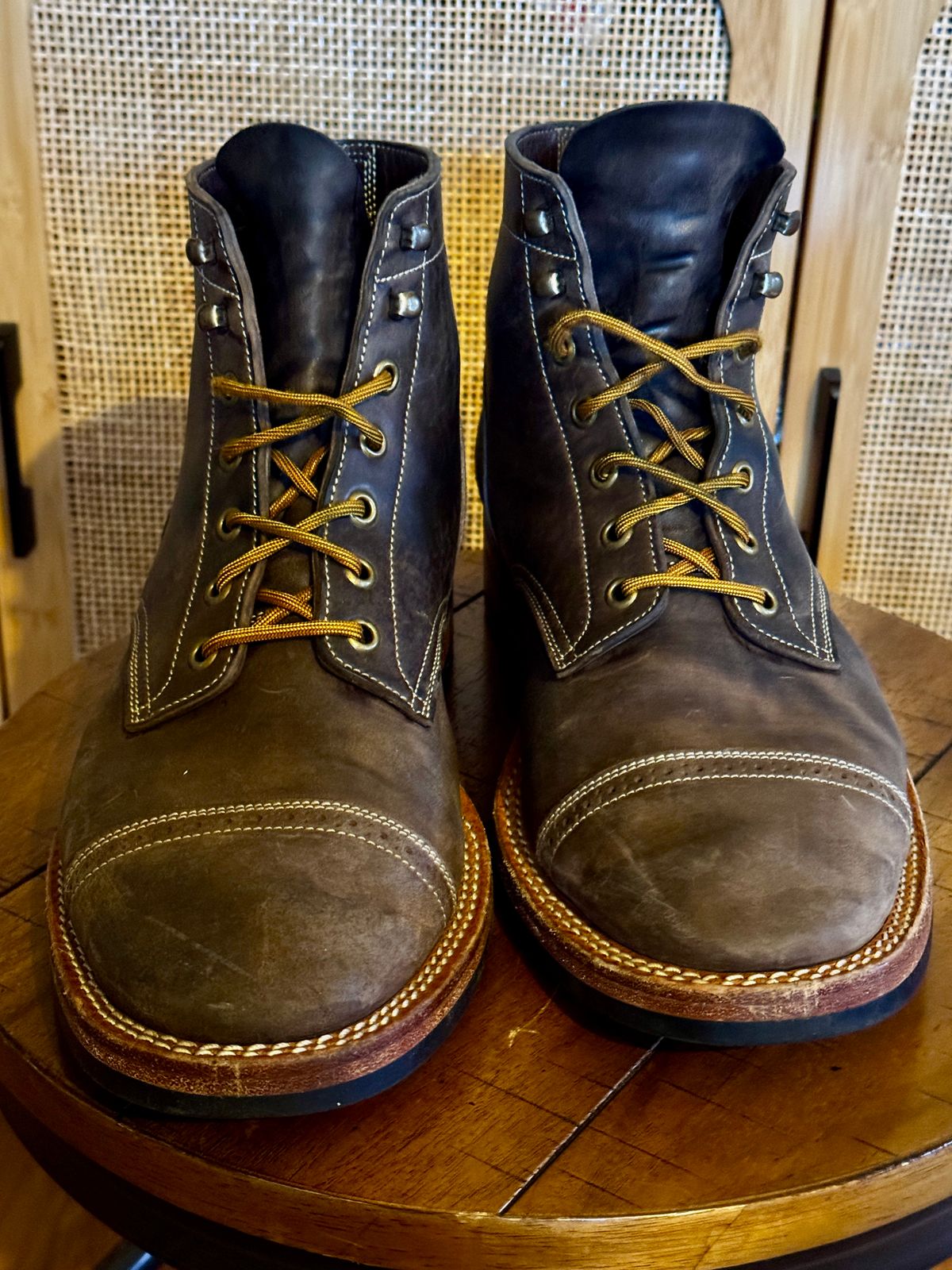 Photo by daniel.johnson7 on January 6, 2026 of the Onderhoud SVC03 Service Boot in Maryam Toscanello Rovescio Sego.