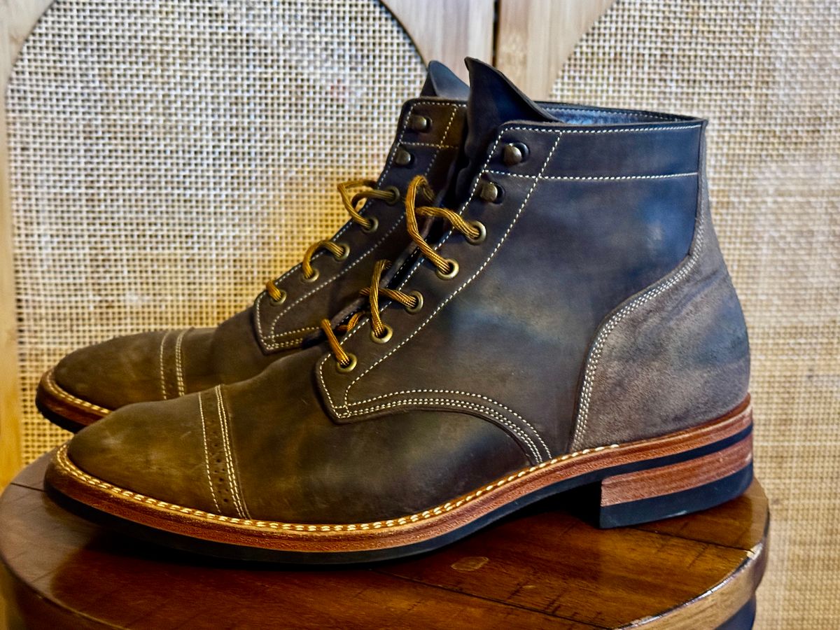 Photo by daniel.johnson7 on January 6, 2026 of the Onderhoud SVC03 Service Boot in Maryam Toscanello Rovescio Sego.