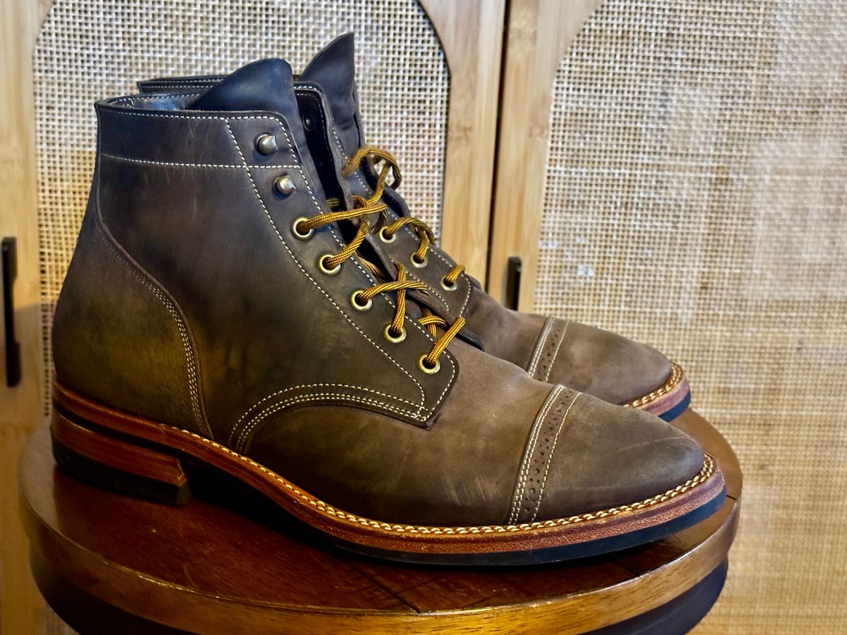 Photo by daniel.johnson7 on January 6, 2026 of the Onderhoud SVC03 Service Boot in Maryam Toscanello Rovescio Sego.