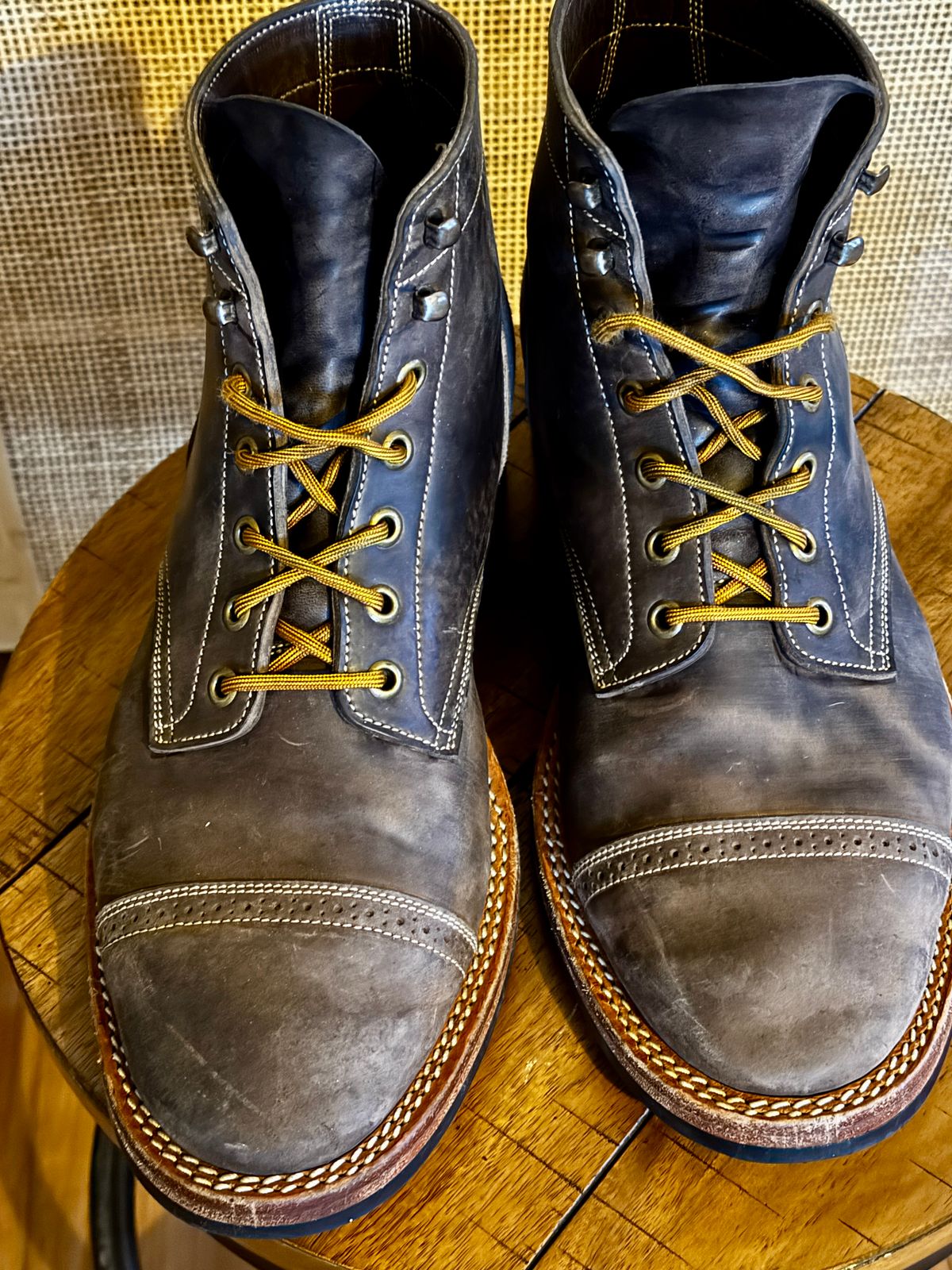 Photo by daniel.johnson7 on January 6, 2026 of the Onderhoud SVC03 Service Boot in Maryam Toscanello Rovescio Sego.