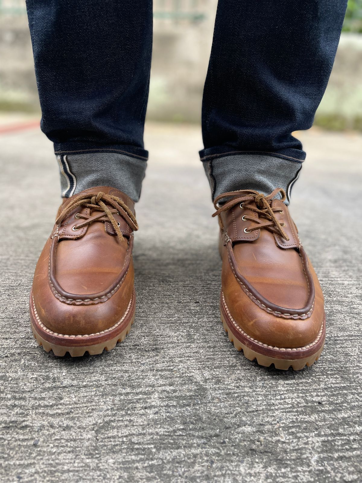 Photo by thedrunkdunker on October 19, 2024 of the Rhodes Tahoe Boat Shoe in Unknown Leather.