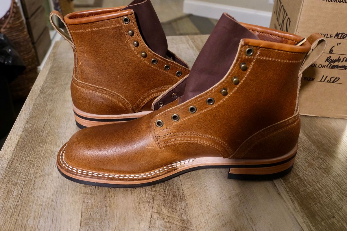 Photo by wayoflife on April 16, 2026 of the Nicks MTO in Seidel Cinnamon Roughshot.