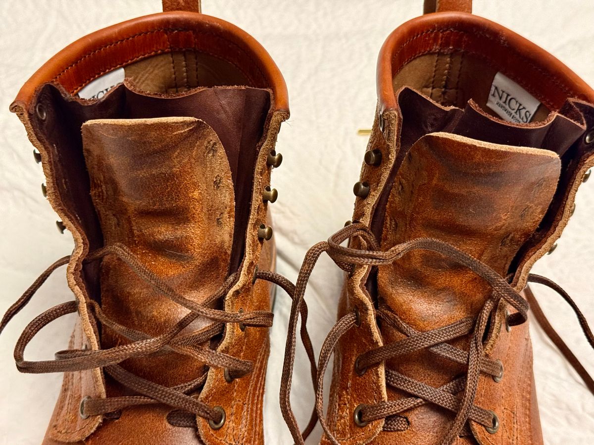 Photo by wayoflife on May 6, 2026 of the Nicks MTO in Seidel Cinnamon Roughshot.