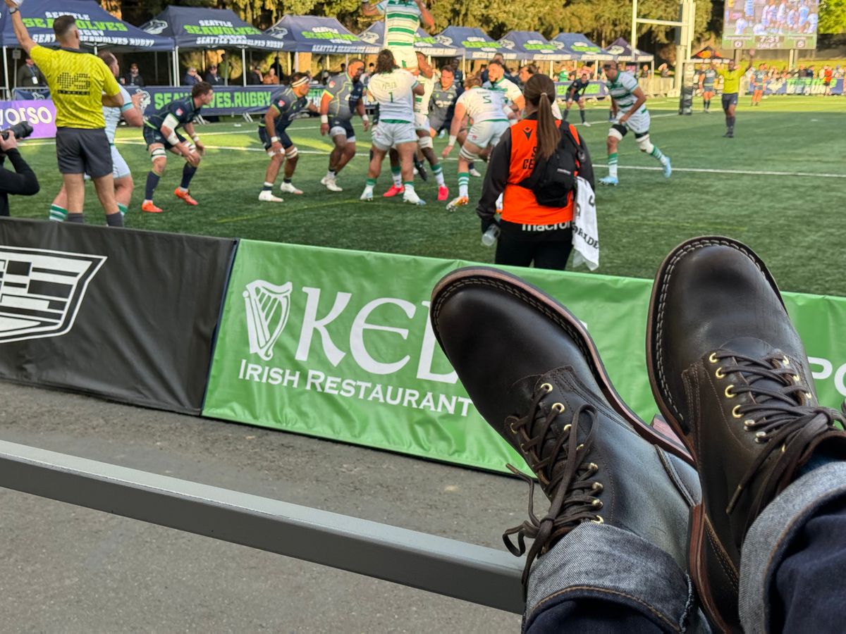 Photo by wayoflife on April 25, 2026 of the Nicks Robert in Horween Brown Waxed Flesh.