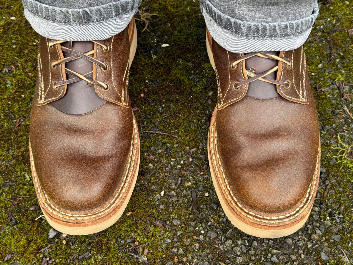 Photo by wayoflife on March 22, 2026 of the White's C350-CS in Horween Cinnamon Waxed Flesh.