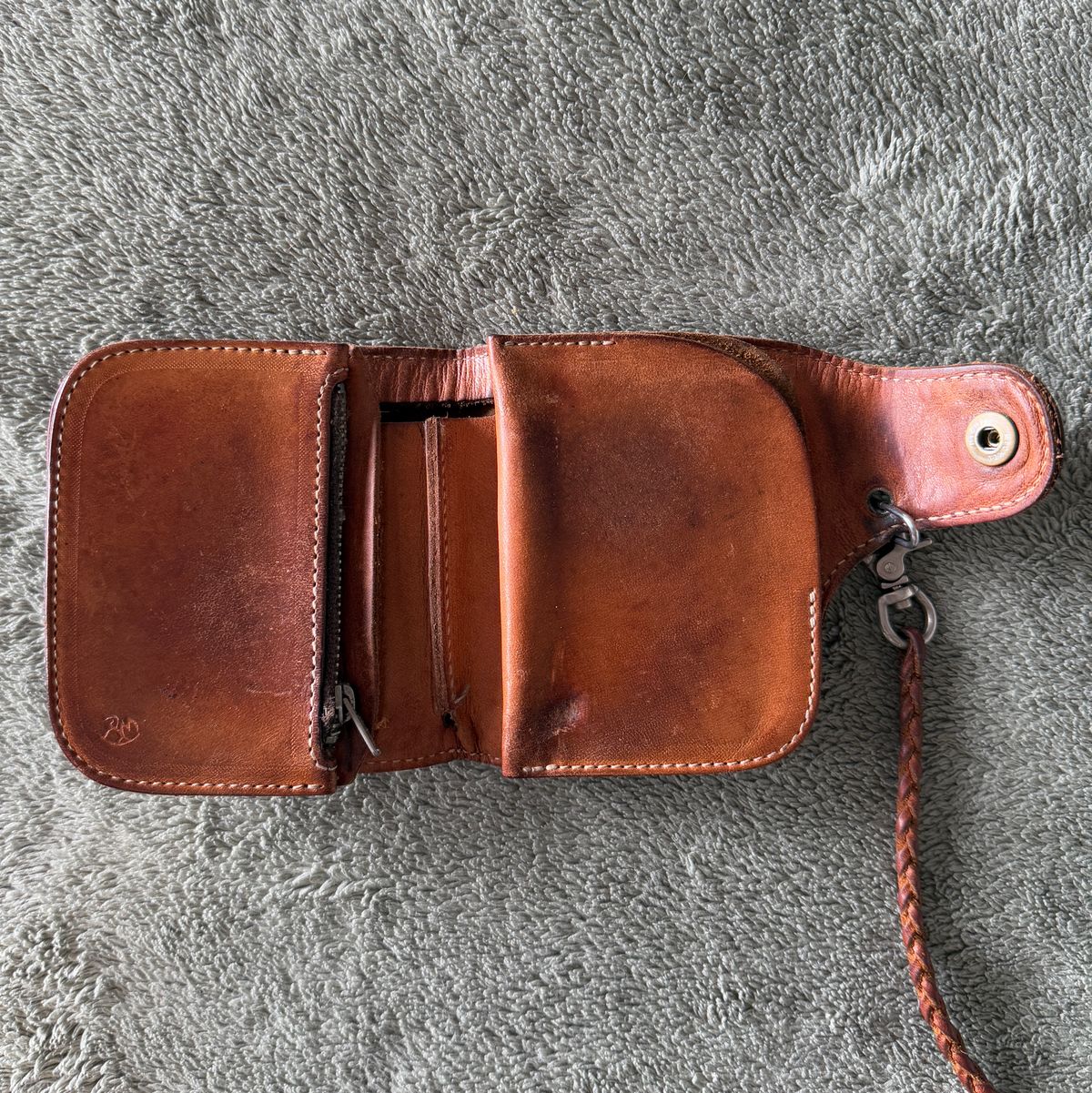 Photo by billynotreally on May 29, 2026 of the Redmoon Early Short Wallet HR-01 in Unknown Natural Veg Tan.