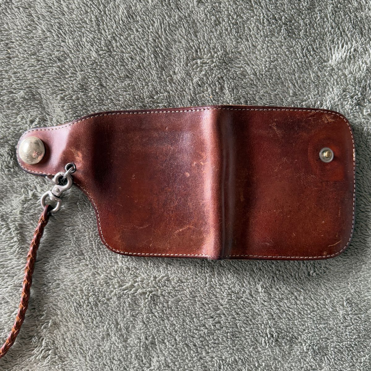Photo by billynotreally on May 29, 2026 of the Redmoon Early Short Wallet HR-01 in Unknown Natural Veg Tan.