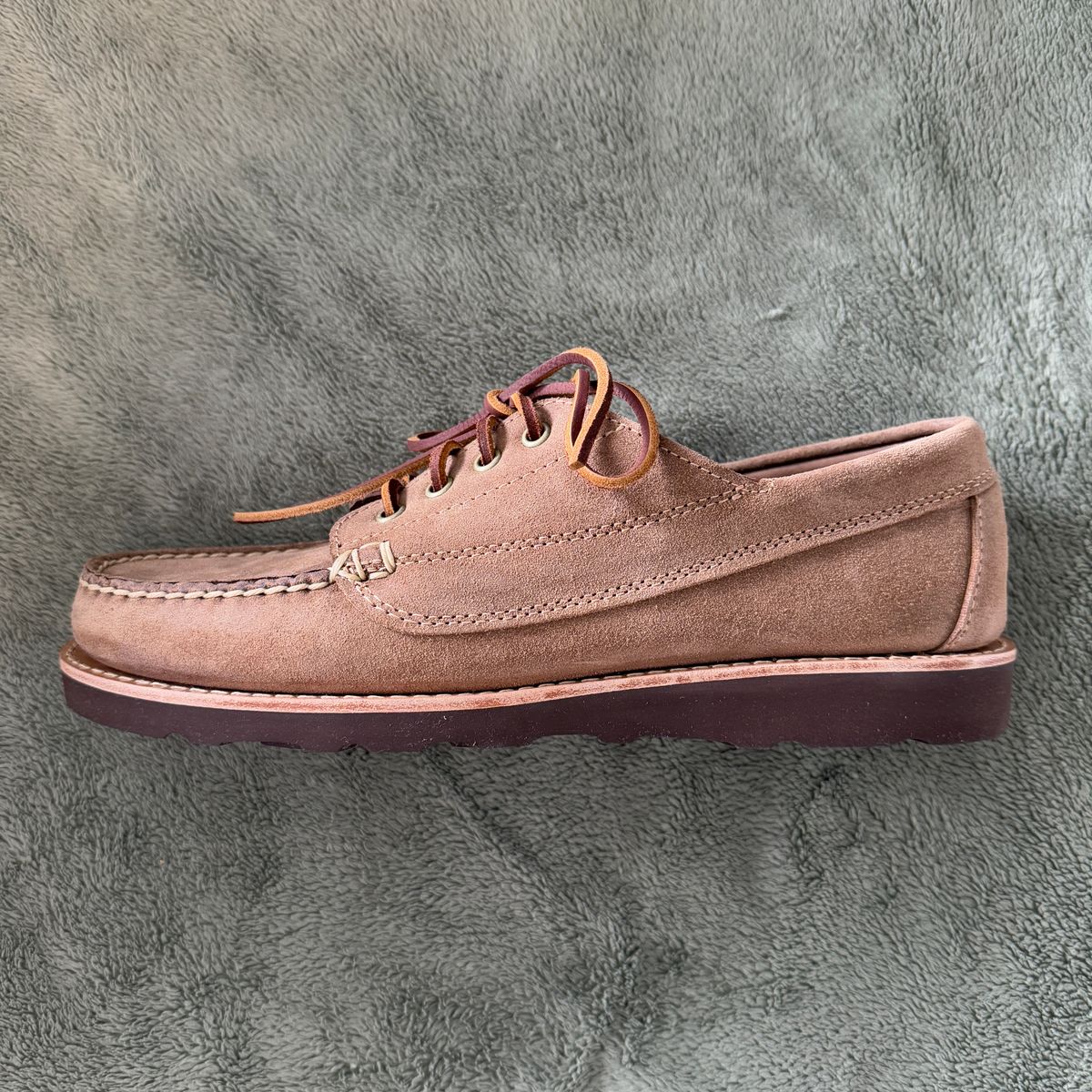 Photo by billynotreally on May 27, 2026 of the Oak Street Bootmakers Trail Oxford in Horween Natural Chromexcel Roughout.