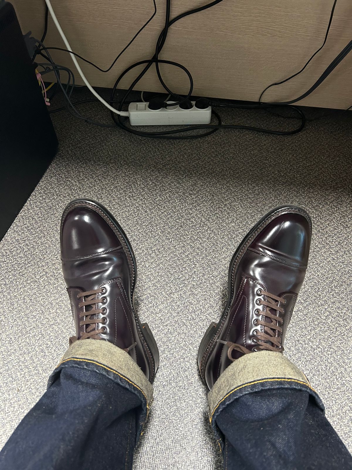 Photo by Patrick_Kwon on March 7, 2024 of the Alden Parajumper Boots in Horween Color 8 Shell Cordovan.