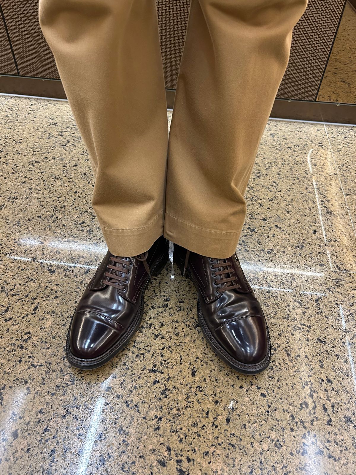 Photo by Patrick_Kwon on September 22, 2025 of the Alden Parajumper Boots in Horween Color 8 Shell Cordovan.