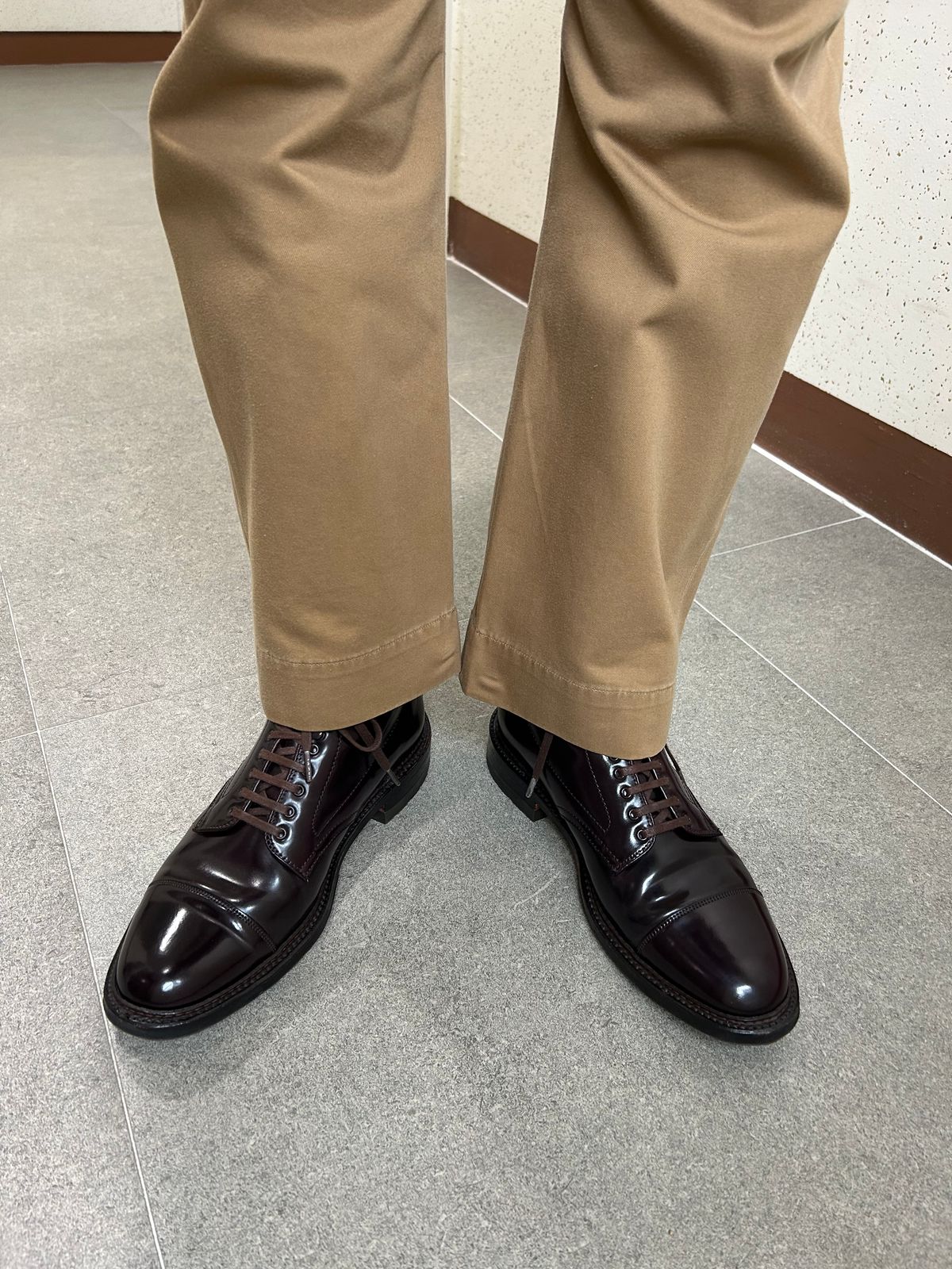 Photo by Patrick_Kwon on September 22, 2025 of the Alden Parajumper Boots in Horween Color 8 Shell Cordovan.