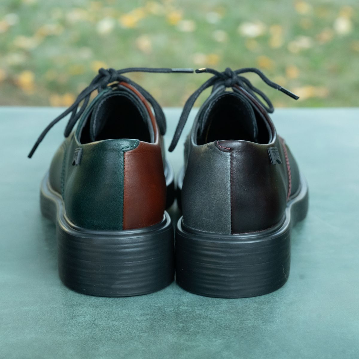 Photo by poppyseed55 on October 3, 2025 of the Camper Twins, multicolor shoes in Calfskin.
