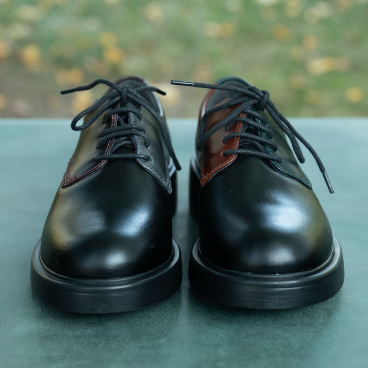 Photo by poppyseed55 on October 3, 2025 of the Camper Twins, multicolor shoes in Calfskin.