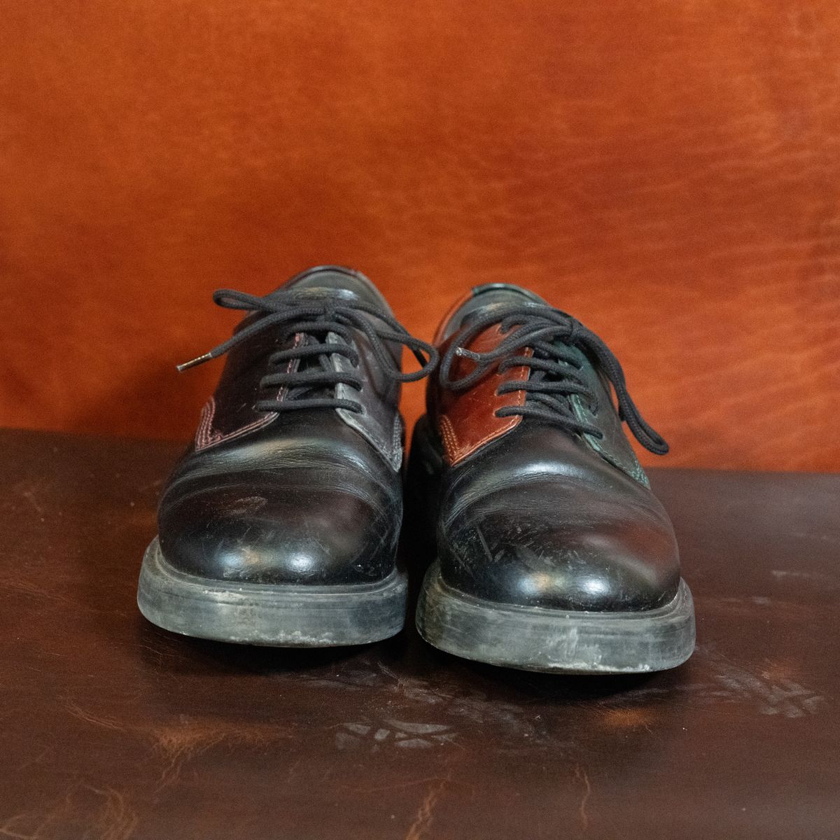 Photo by poppyseed55 on December 5, 2025 of the Camper Twins, multicolor shoes in Calfskin.