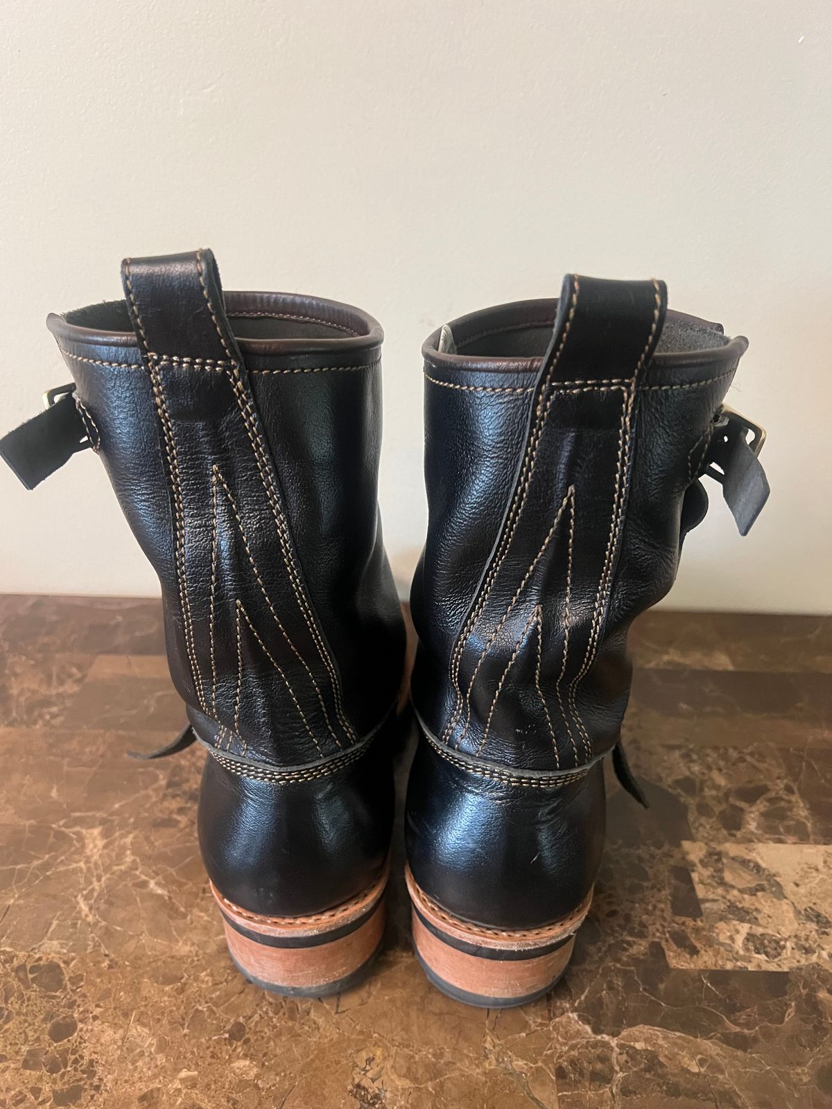 Photo by 216octopus on May 30, 2025 of the Craft & Glory Engineer Boots 2.0 in Full-Grain Buffalo Leather.