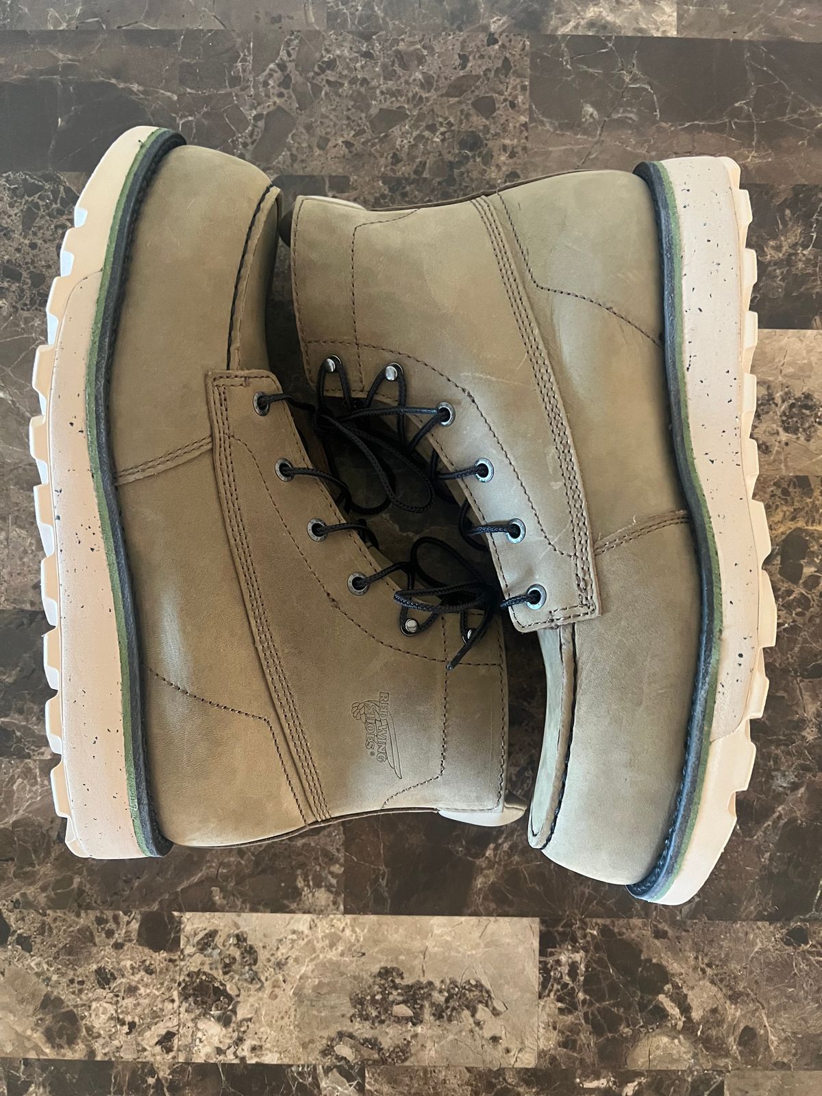 Photo by 216octopus on September 28, 2025 of the Red Wing 2476 in Nubuck, Oiled.