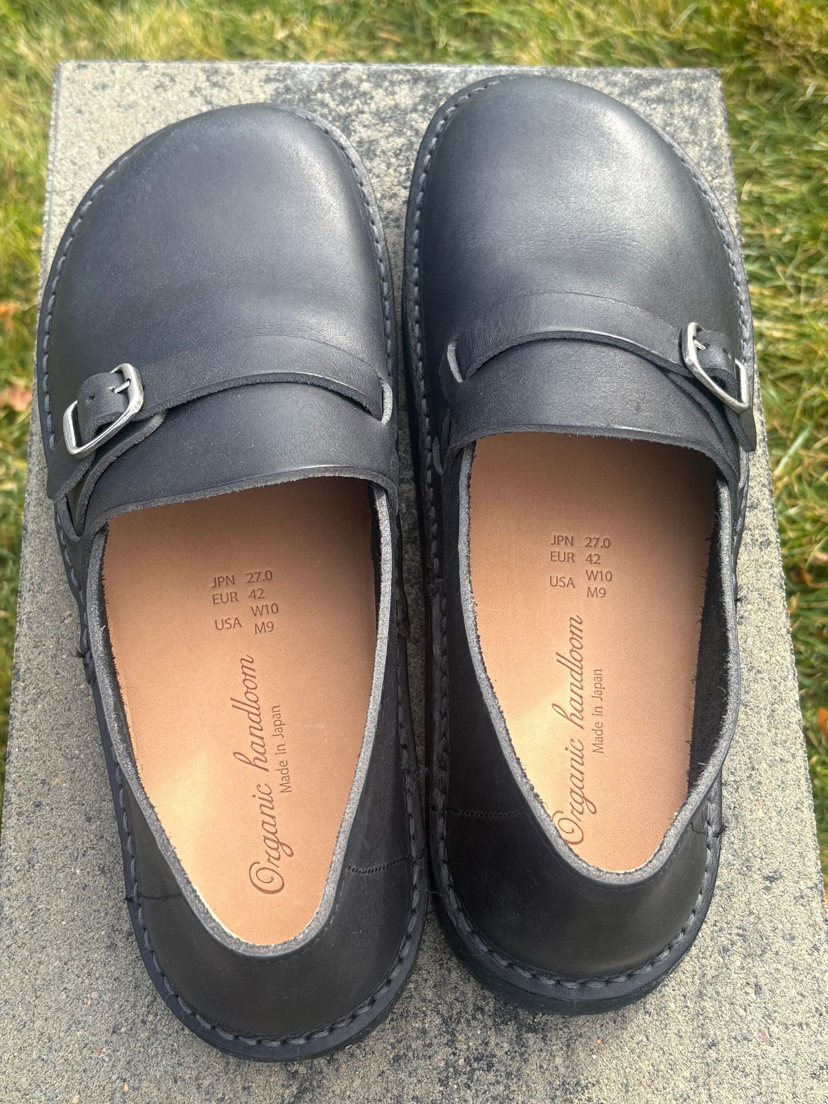 Photo by leafjar77 on December 3, 2025 of the Organic Handloom Bengal in Tochigi Jeans #7 Black.