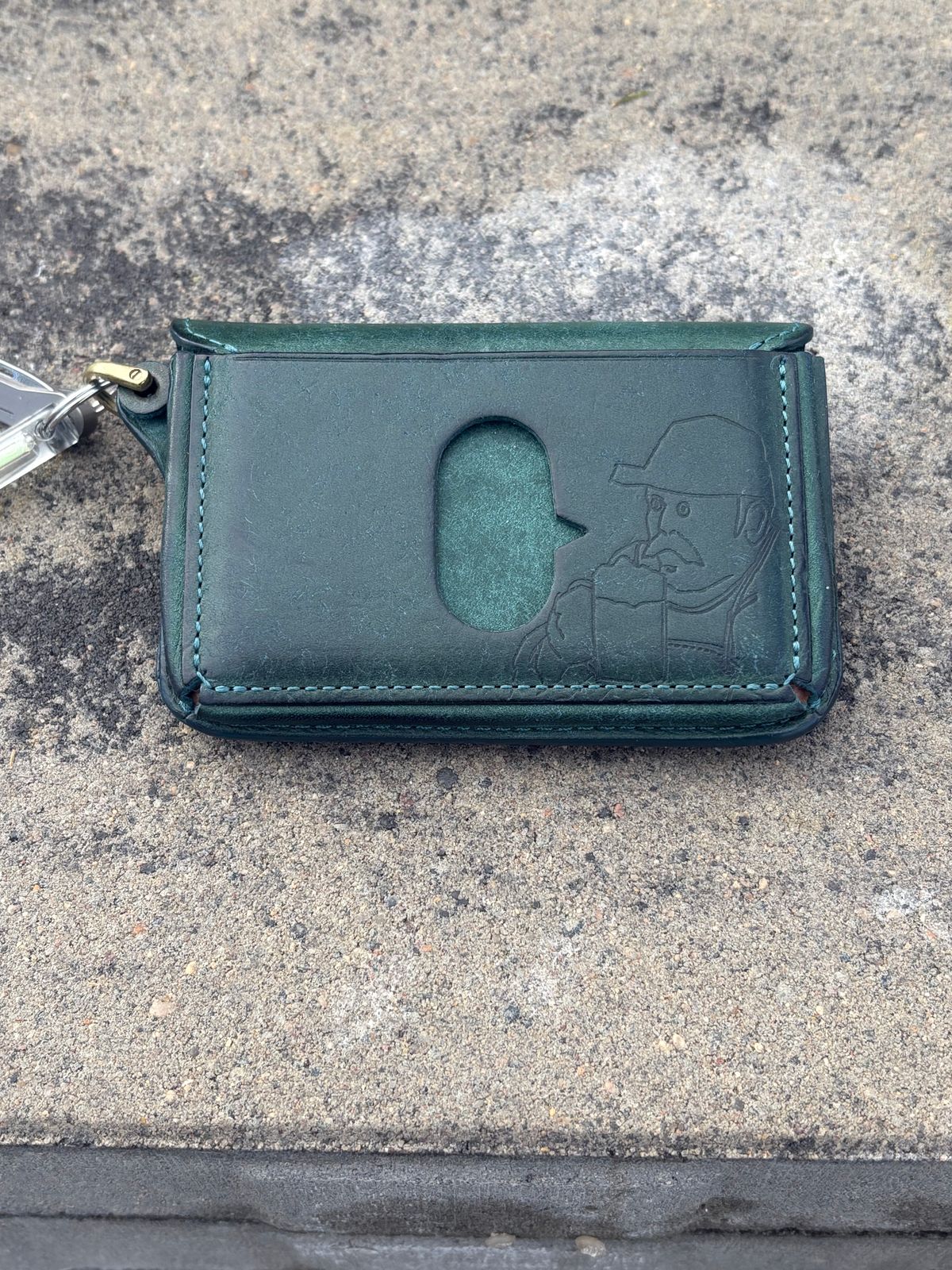 Photo by leafjar77 on December 3, 2025 of the Beerbelly FES Multi Case / Compact Wallet in Badalassi Carlo Ortensia Pueblo.