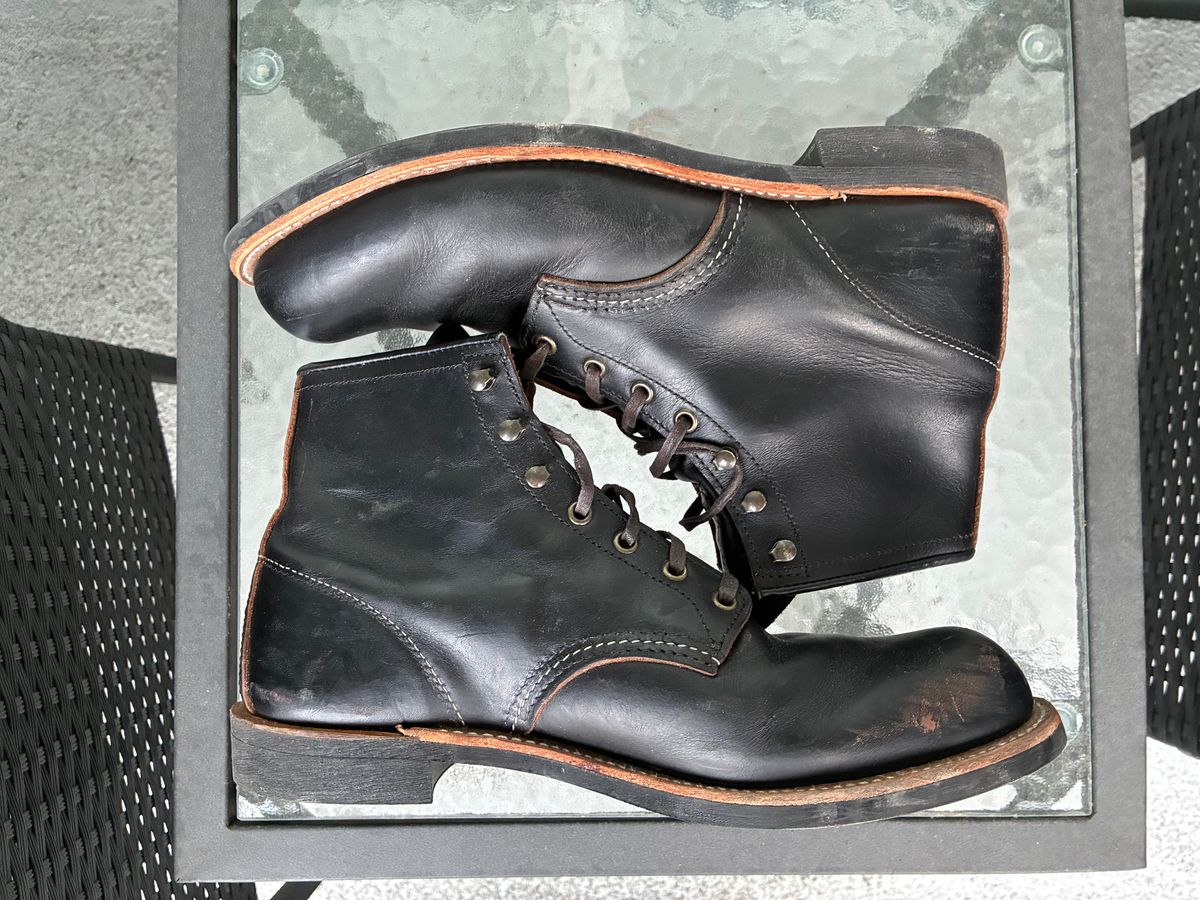 Photo by O on December 6, 2025 of the Red Wing Blacksmith in Black Prairie.