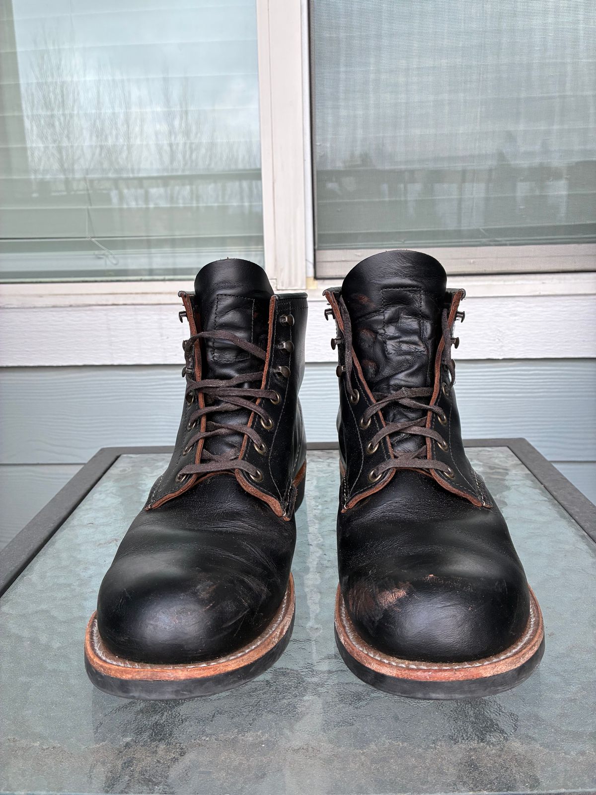 Photo by O on December 6, 2025 of the Red Wing Blacksmith in Black Prairie.