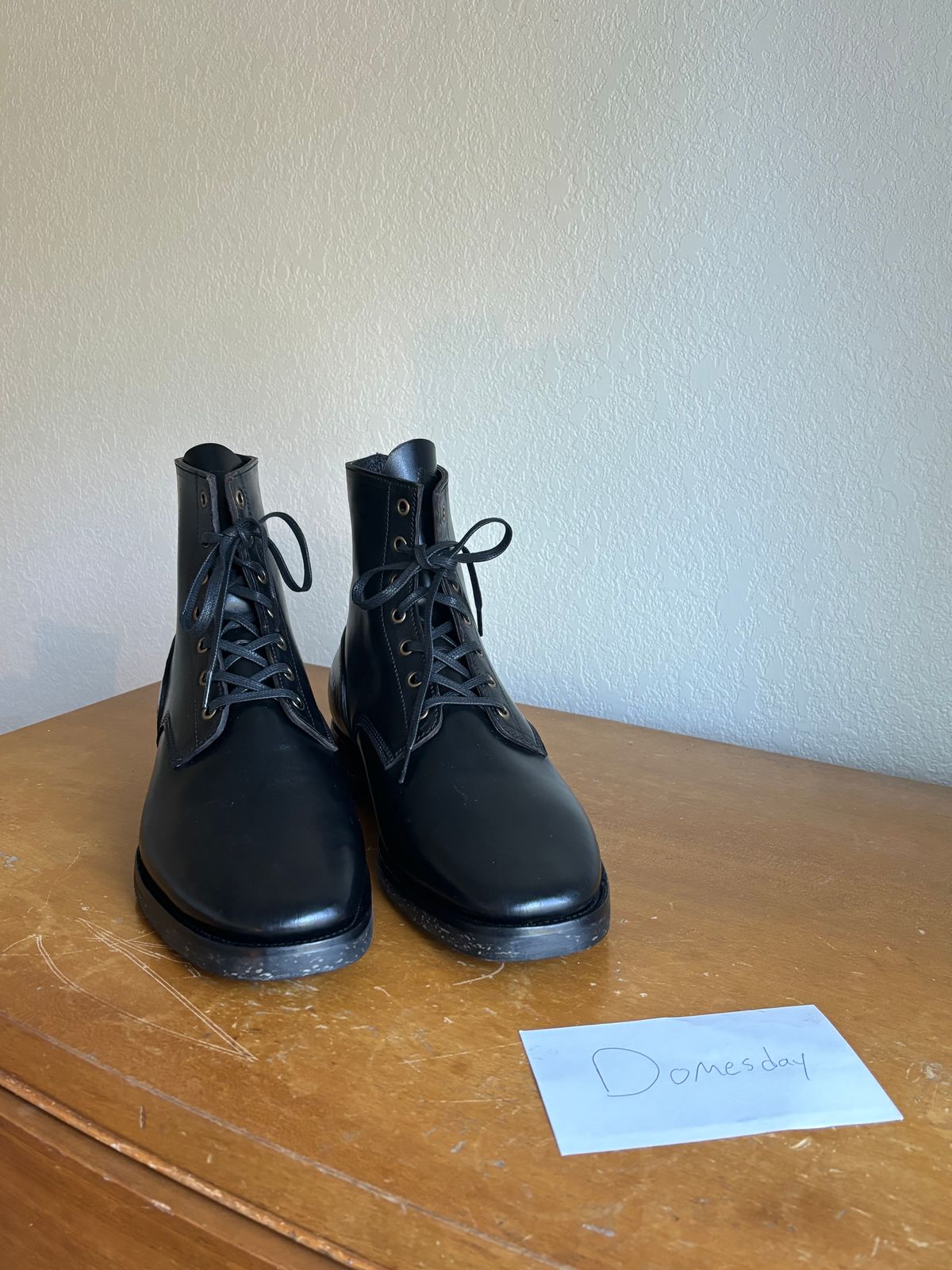 Photo by Sjoged on October 1, 2024 of the Cruxdeluxe Boondockers in Guidi Oiled Horserump.