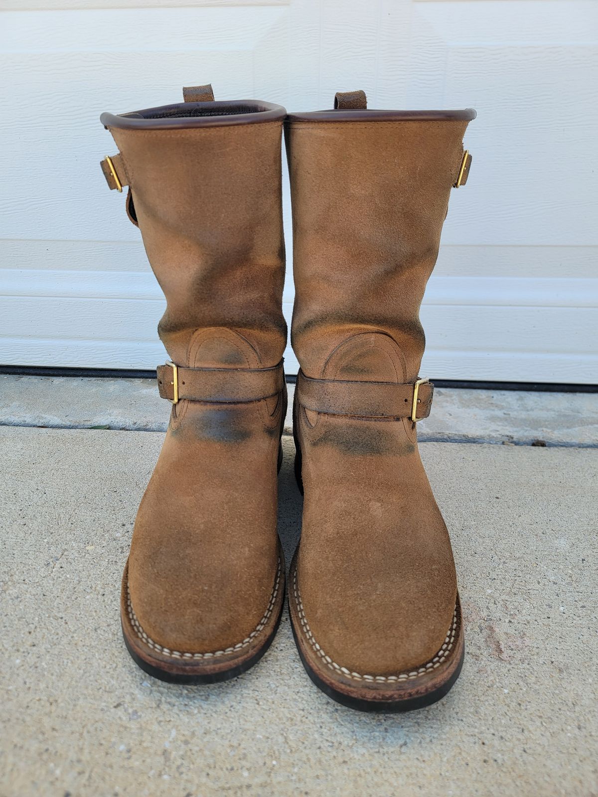 Photo by Tridog on February 1, 2026 of the Nicks Brakeman in Brown CXL Roughout.