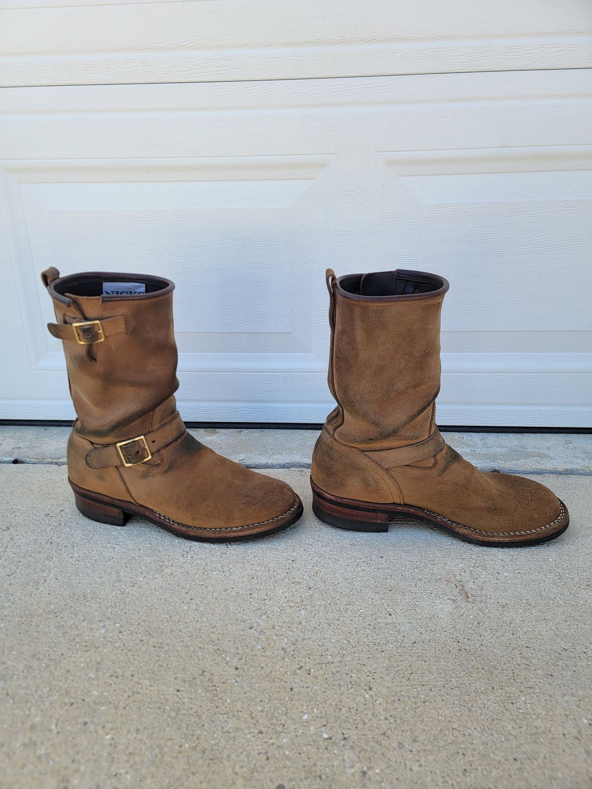 Photo by Tridog on February 1, 2026 of the Nicks Brakeman in Brown CXL Roughout.