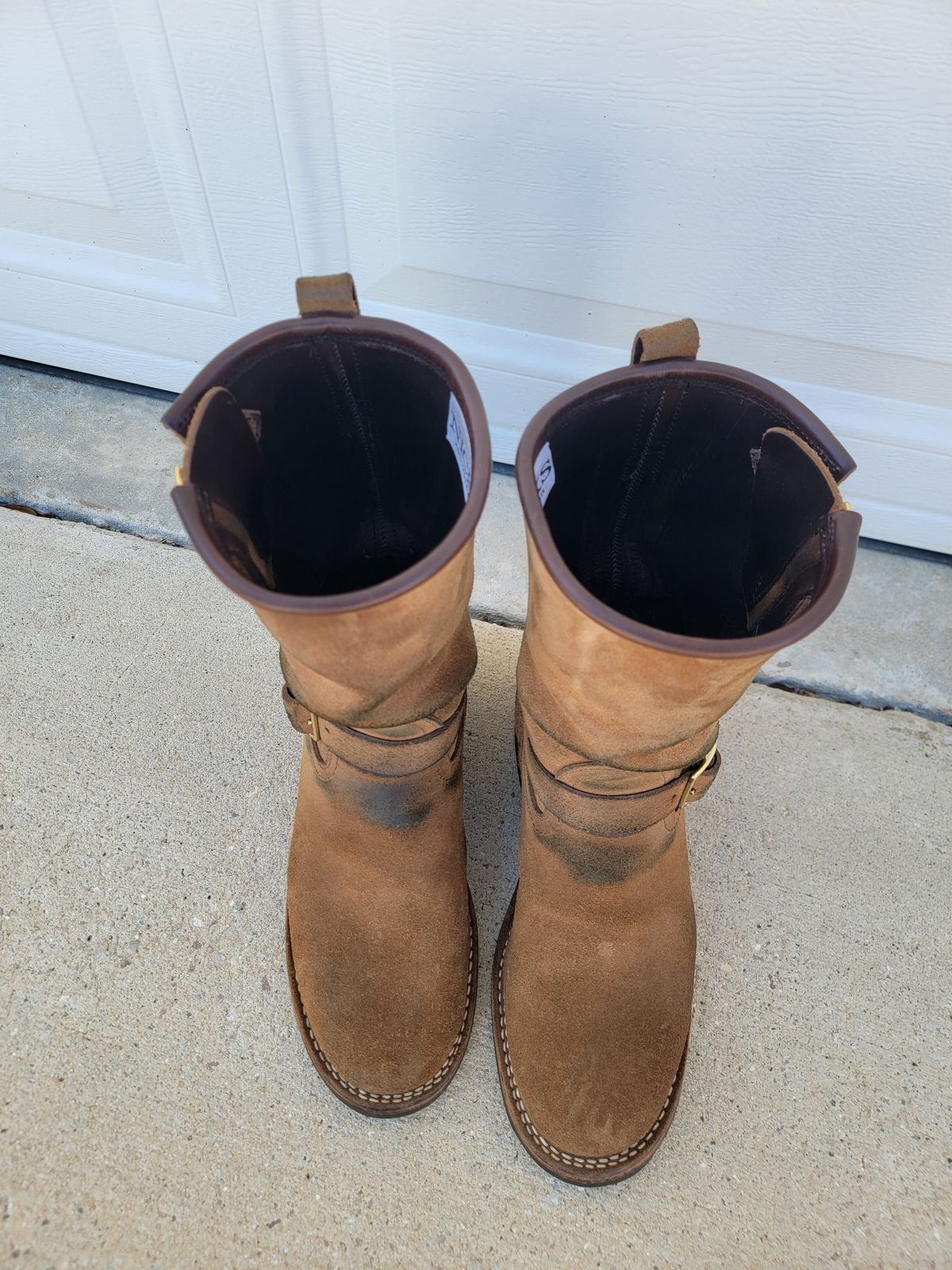 Photo by Tridog on February 1, 2026 of the Nicks Brakeman in Brown CXL Roughout.