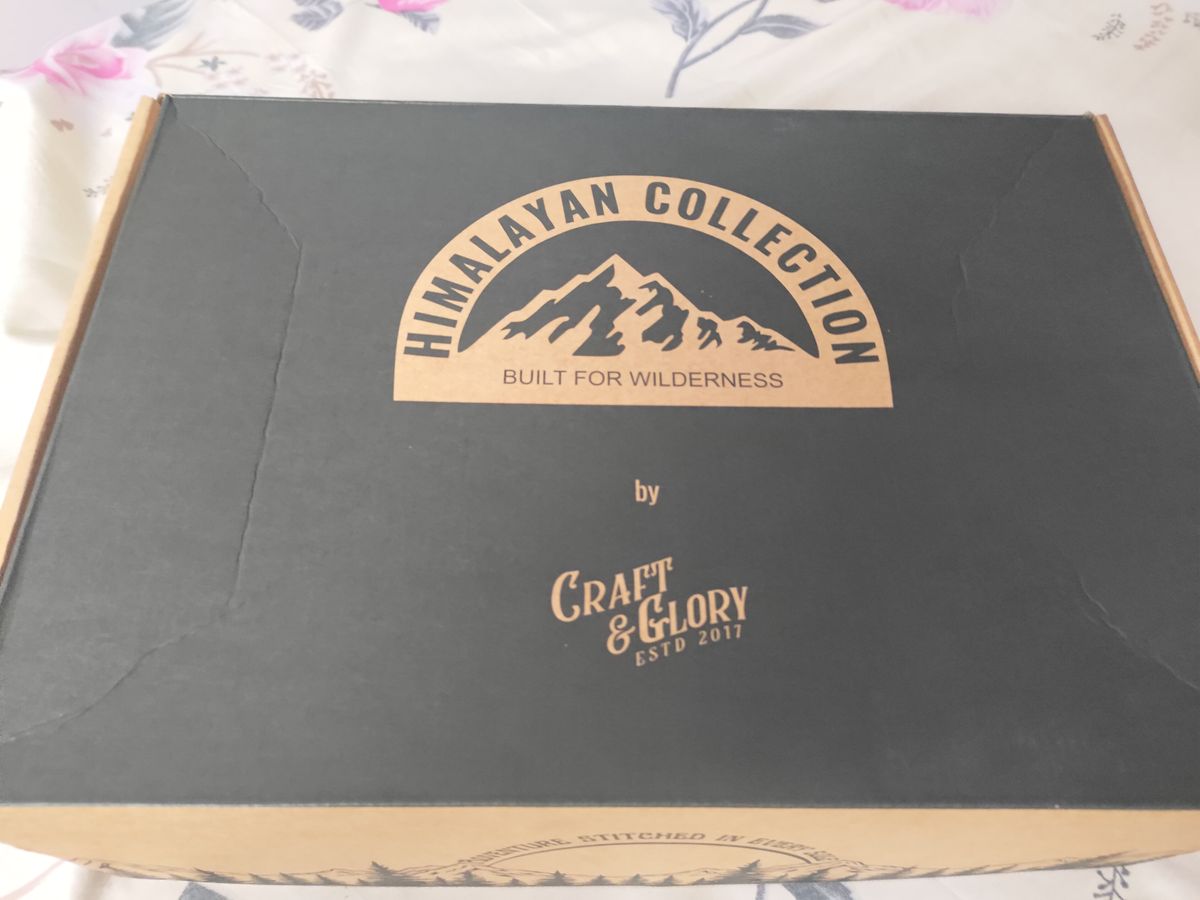 Photo by avikishoresoni on August 24, 2025 of the Craft & Glory Himalayan Trailmaster Boots 6" (Grizzly Green) Water Repellent in Water Buffalo, Rough Grizzly.