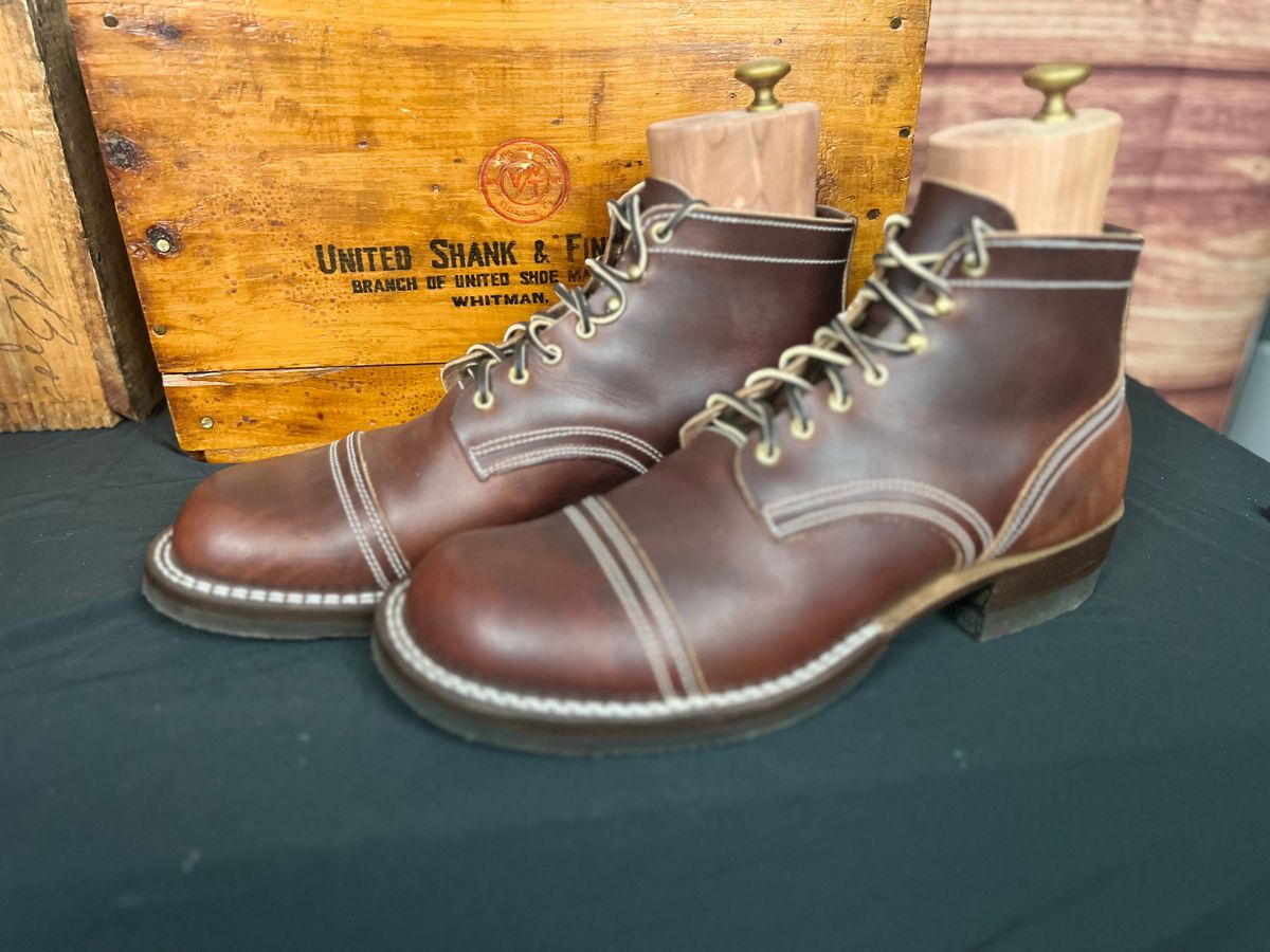 Photo by dieseldoc25 on May 17, 2026 of the Nicks Ivan in Wickett & Craig Buck Brown Double Stuffed.