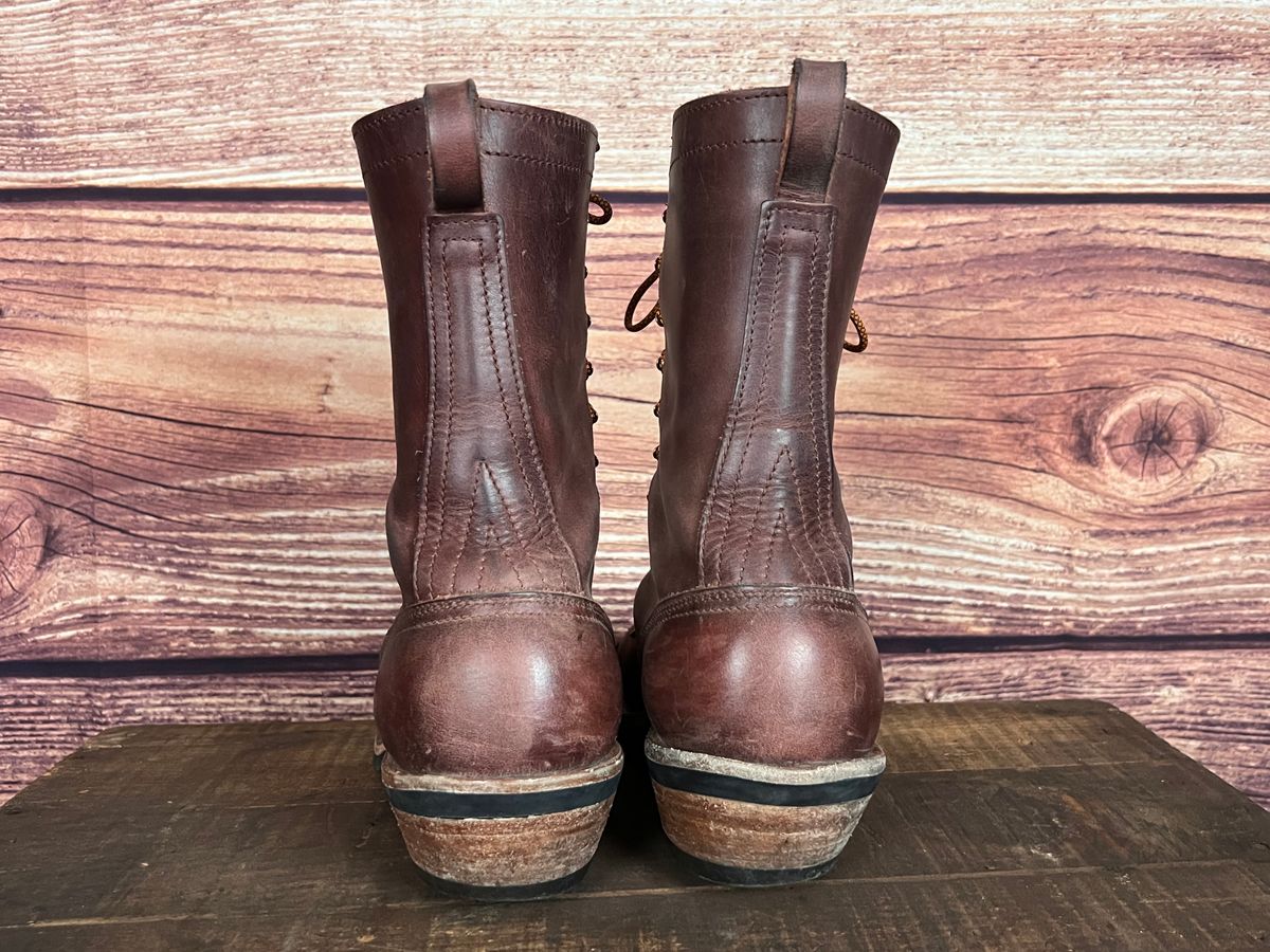 Photo by dieseldoc25 on January 2, 2026 of the Nicks Packer in Horween Timber Roanoke.