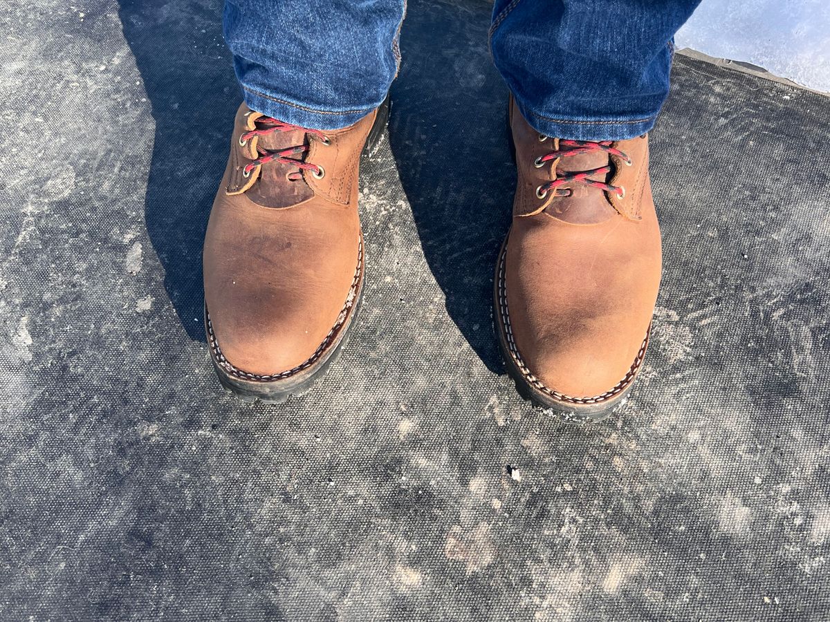 Photo by dieseldoc25 on February 1, 2026 of the Nicks MTO in Horween Whiskey Predator.