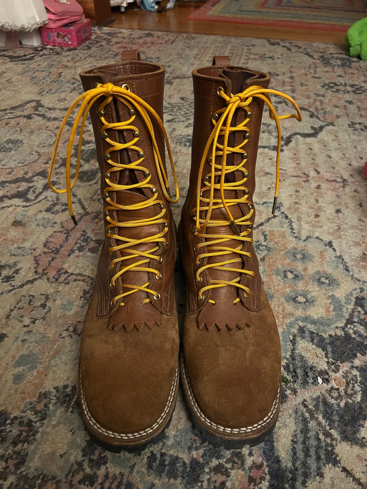 Photo by dieseldoc25 on October 18, 2025 of the Nicks BuilderPro in Seidel 1964 Brown & Seidel 1964 Brown Roughout.