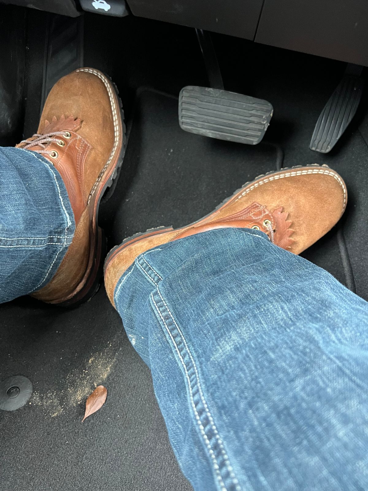 Photo by dieseldoc25 on October 14, 2025 of the Nicks BuilderPro in Seidel 1964 Brown & Seidel 1964 Brown Roughout.