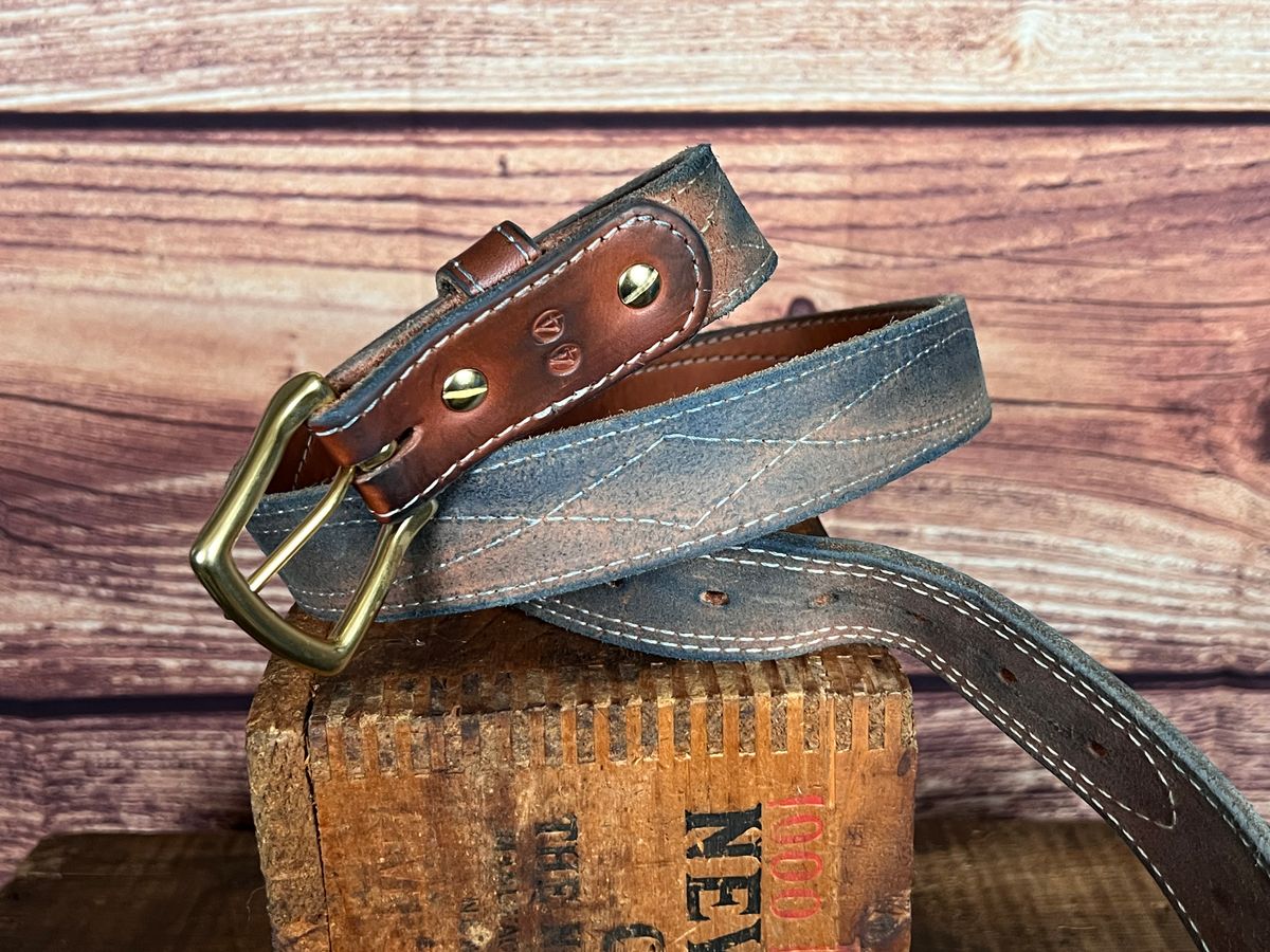 Photo by dieseldoc25 on January 2, 2026 of the Nicks Appaloosa Gunslinger in Wickett & Craig Natural Double Stuffed.