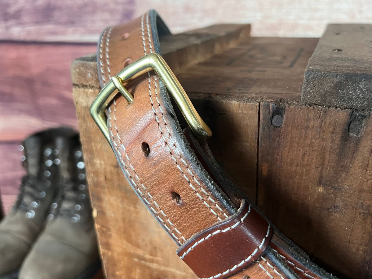 Photo by dieseldoc25 on February 3, 2026 of the Nicks Appaloosa Gunslinger in Wickett & Craig Natural Double Stuffed.