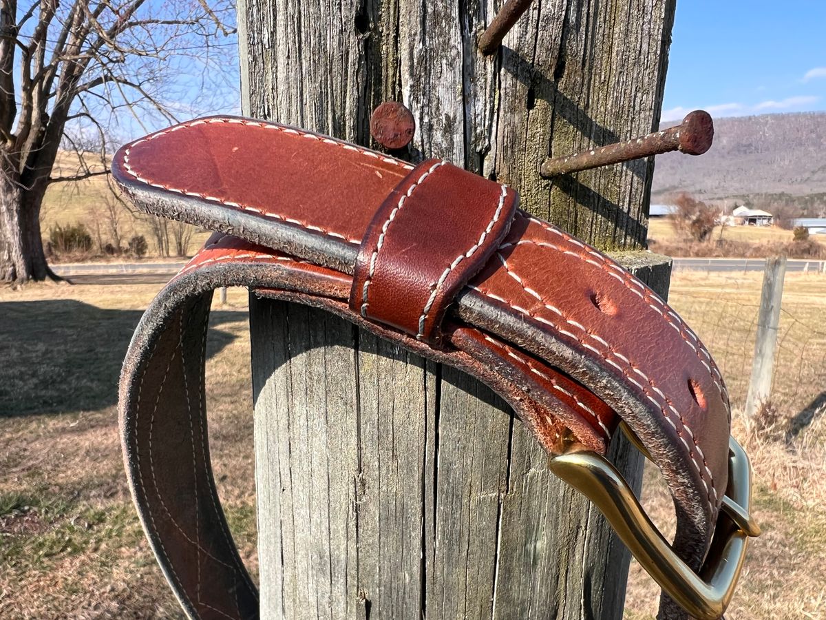 Photo by dieseldoc25 on March 1, 2026 of the Nicks Appaloosa Gunslinger in Wickett & Craig Natural Double Stuffed.