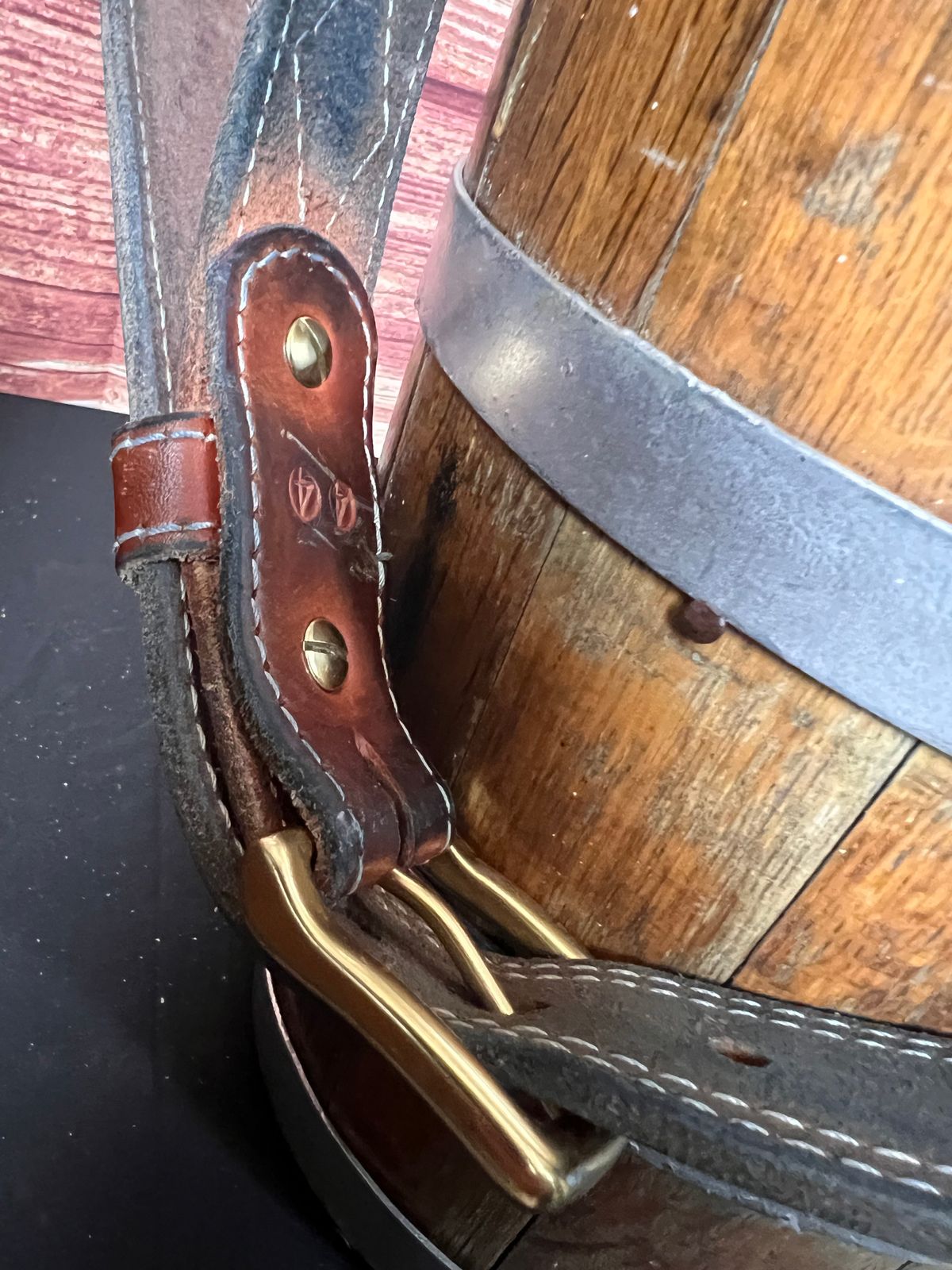 Photo by dieseldoc25 on April 5, 2026 of the Nicks Appaloosa Gunslinger in Wickett & Craig Natural Double Stuffed.