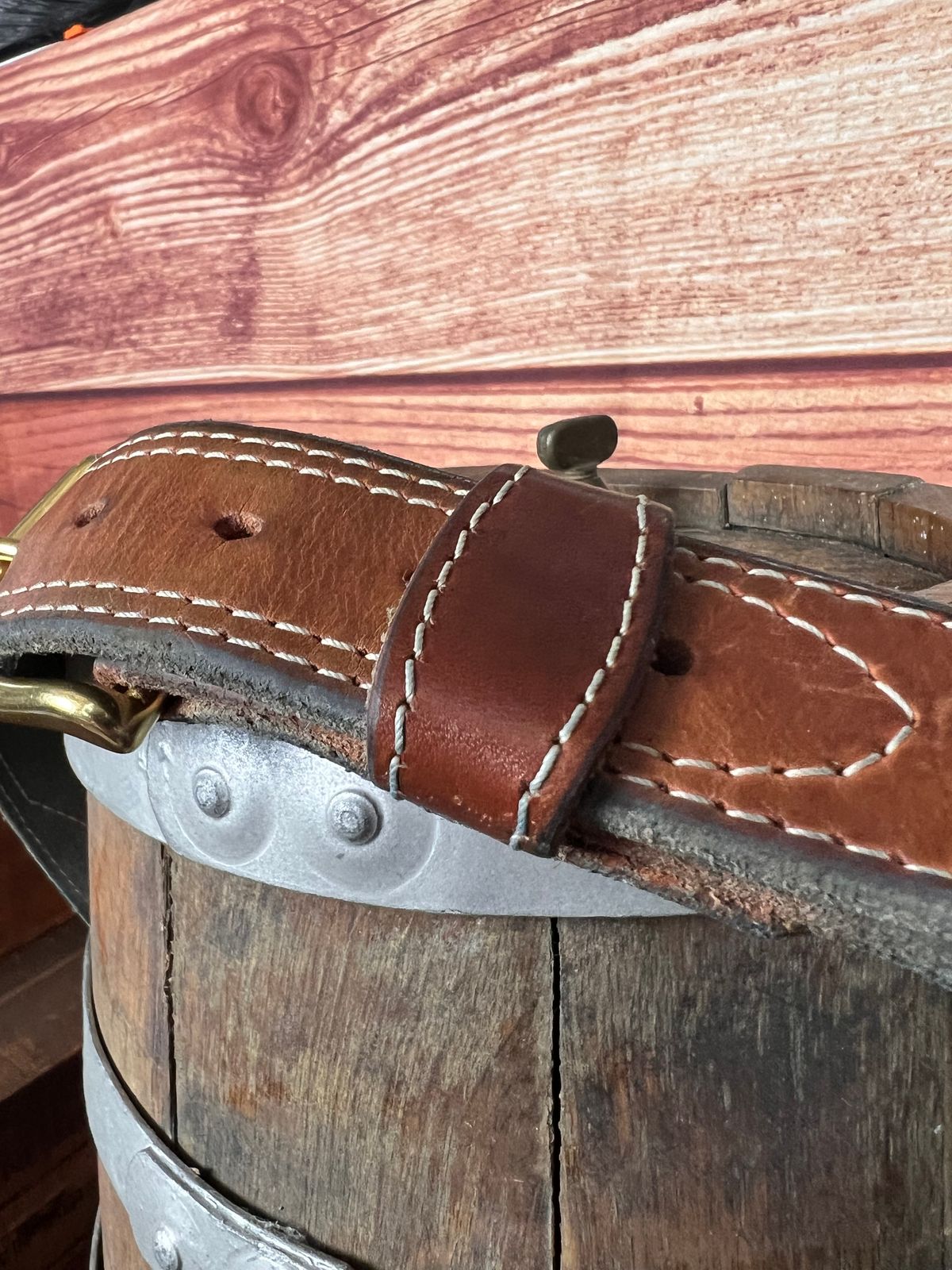 Photo by dieseldoc25 on April 5, 2026 of the Nicks Appaloosa Gunslinger in Wickett & Craig Natural Double Stuffed.