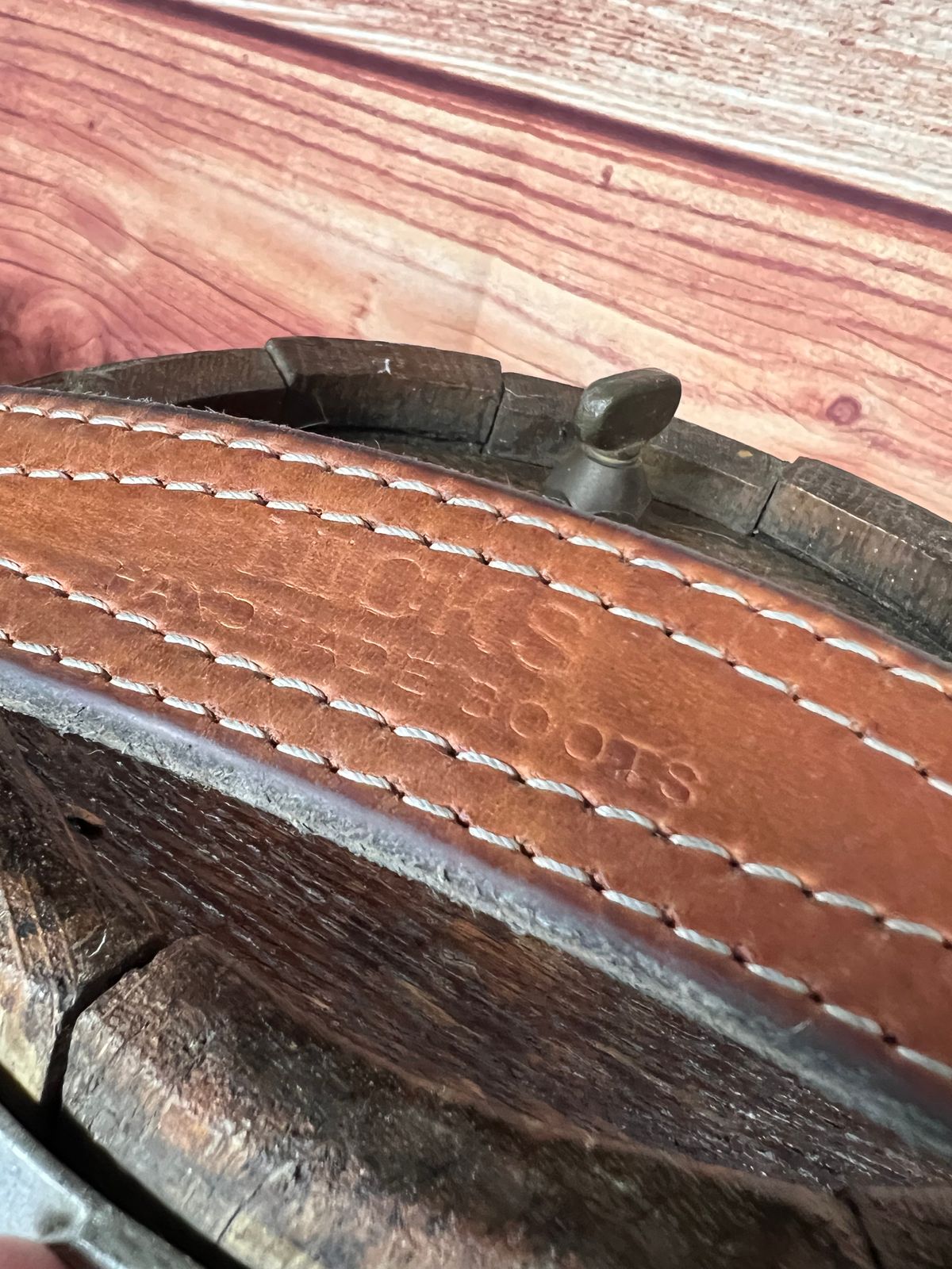 Photo by dieseldoc25 on April 5, 2026 of the Nicks Appaloosa Gunslinger in Wickett & Craig Natural Double Stuffed.