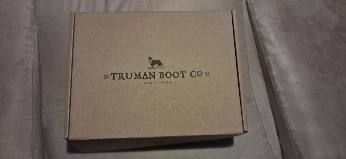 Photo by rickno504 on May 19, 2024 of the Truman Cap Toe Boot in Horween Olive Waxed Flesh.
