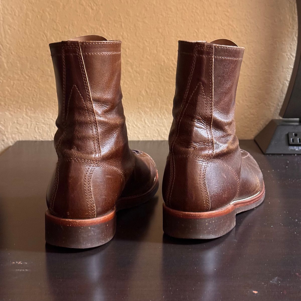 Photo by drmiles on April 15, 2026 of the John Lofgren Fieldmaster in Horween Havana SHF Horsehide.