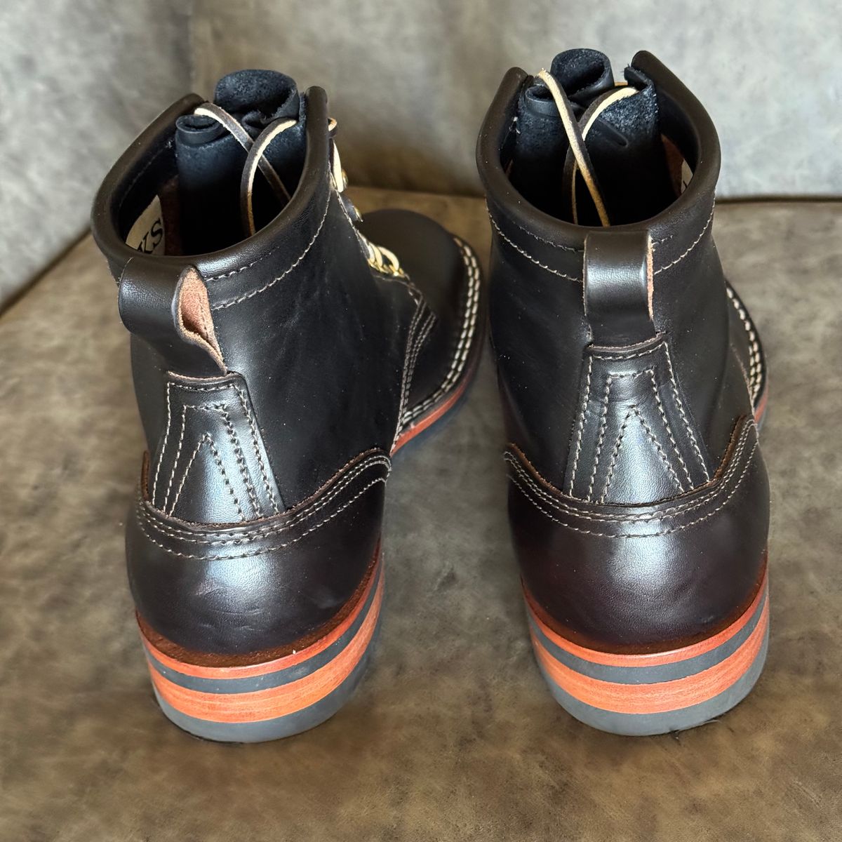 Photo by drmiles on September 19, 2025 of the Nicks Falcon in Wickett & Craig Java Double Stuffed.