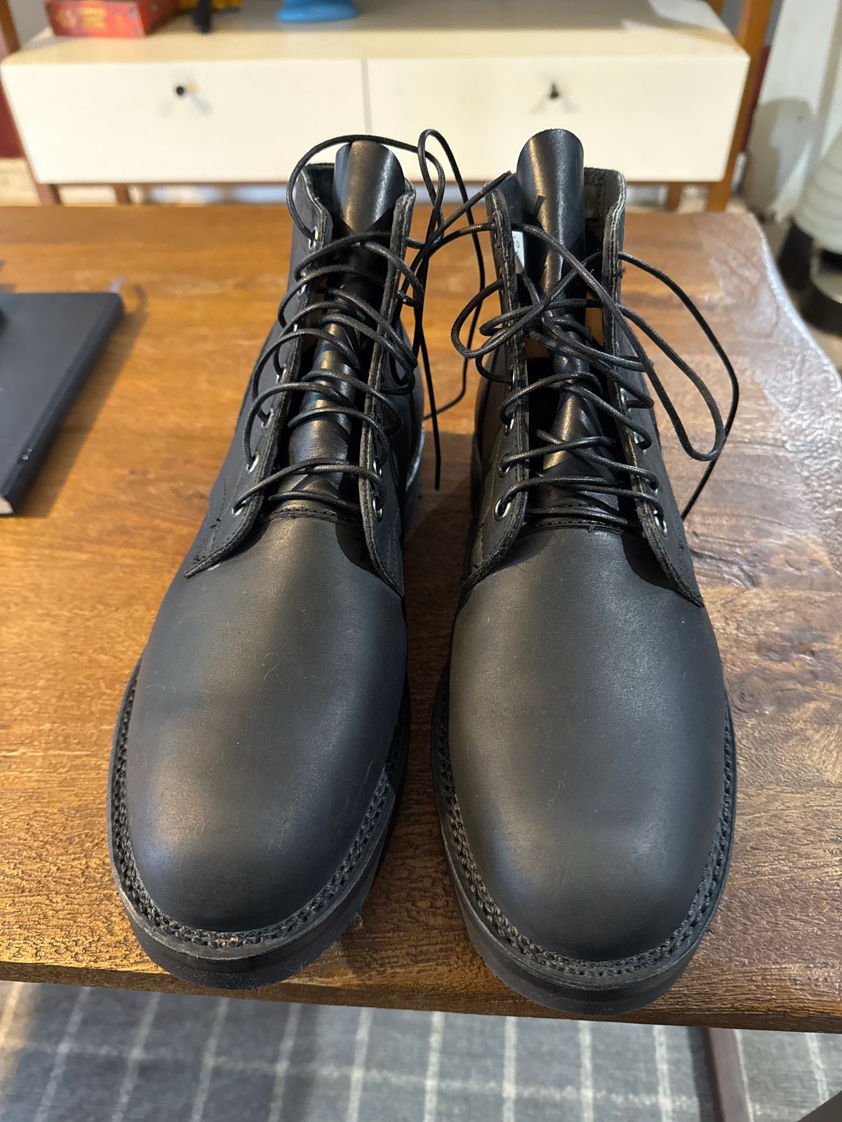 Photo by Avila211 on March 13, 2025 of the Viberg Service Boot in Nero Calf.